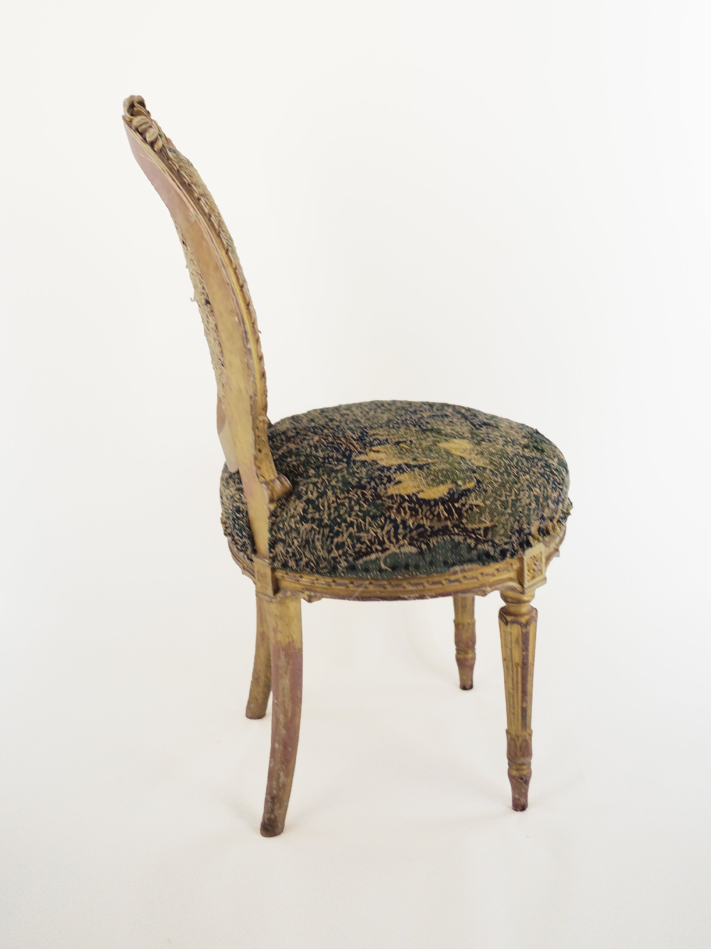 19th Century French Giltwood Dining Chair | 611
