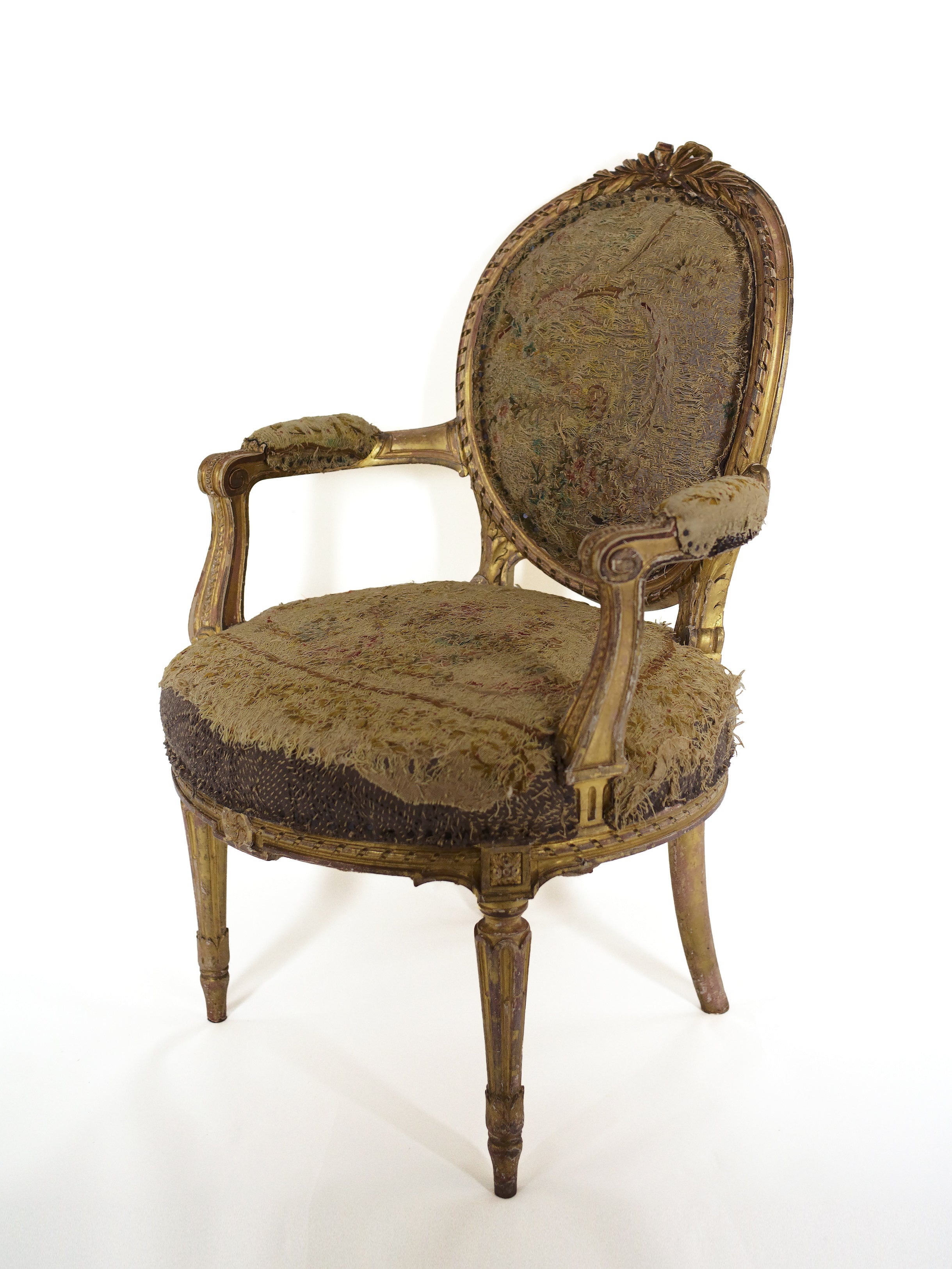 19th Century French Giltwood Chair | 612