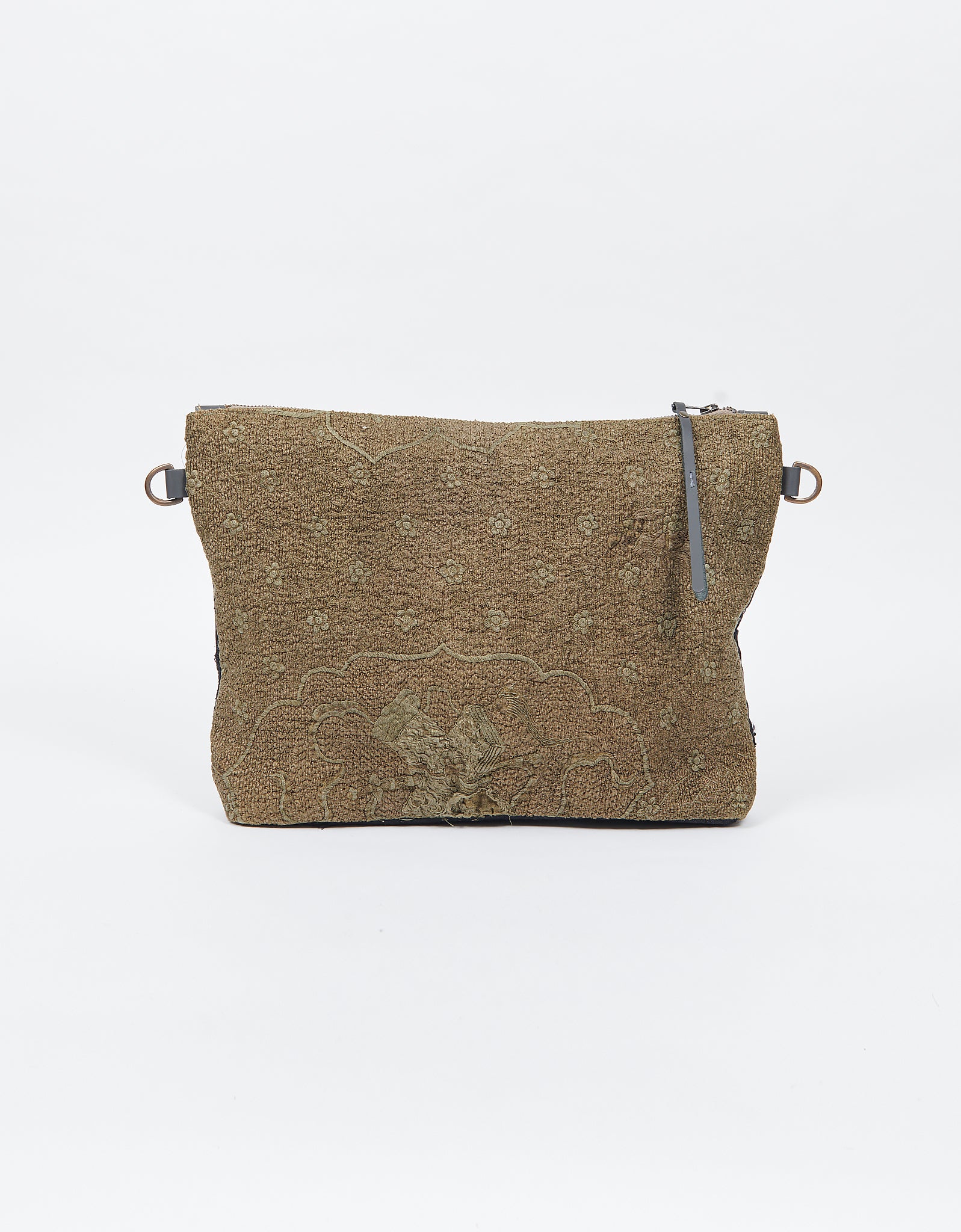 Antique Chinese Silk Crochet Clutch