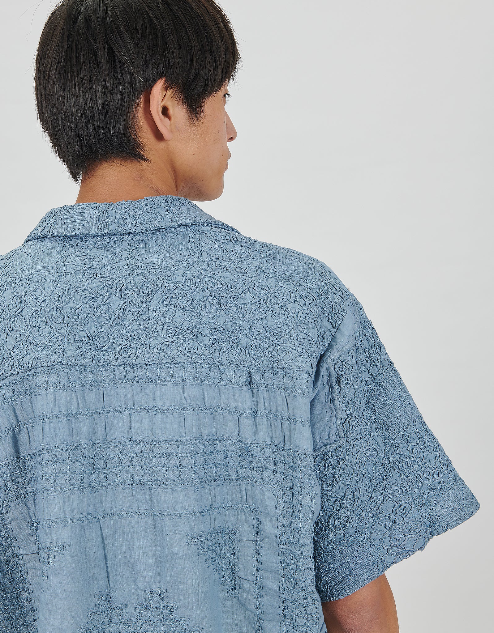 19th Century Lace Cuban Shirt