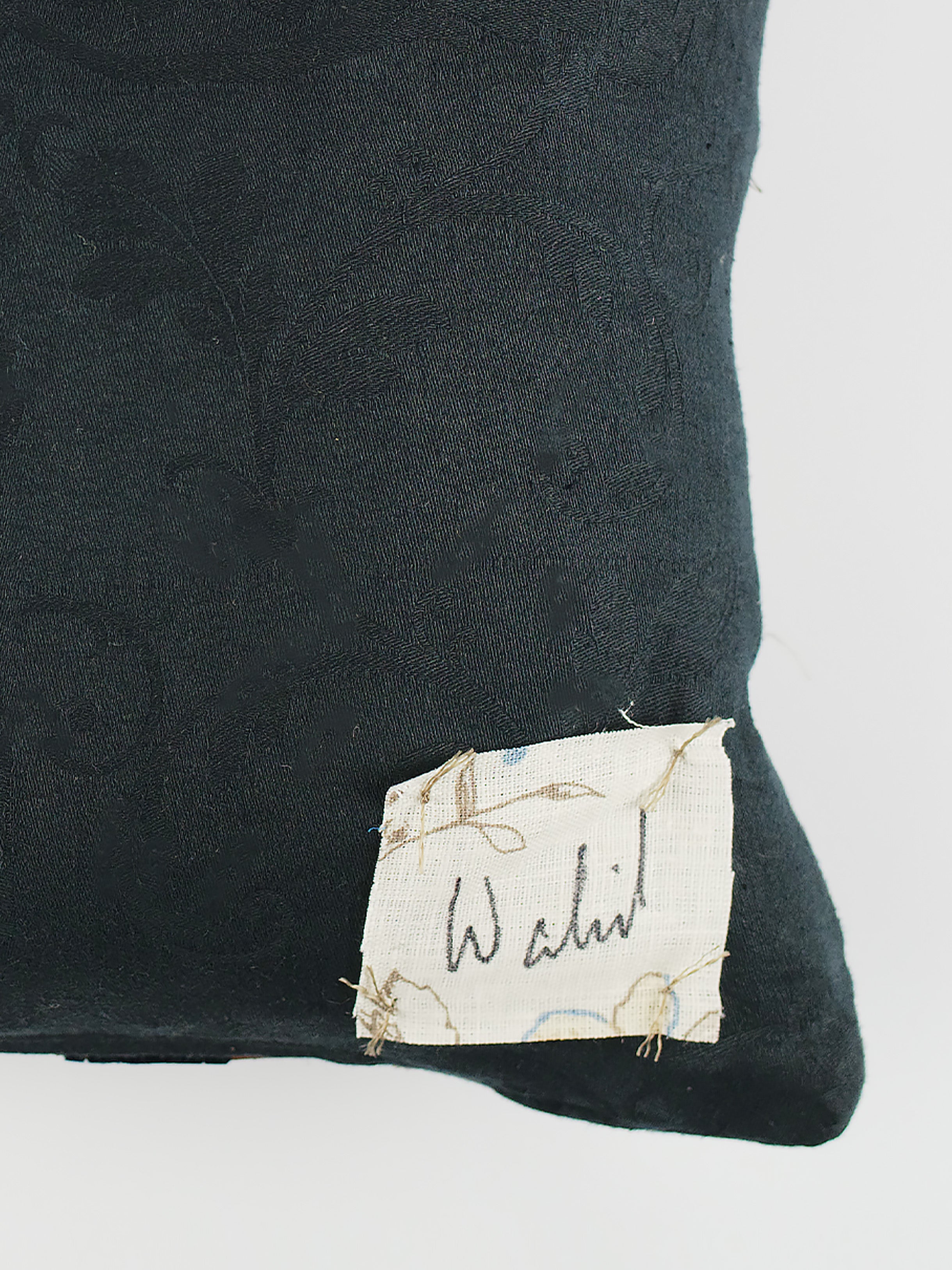 19th Century Victorian Silk & Velvet Cushion | 1417