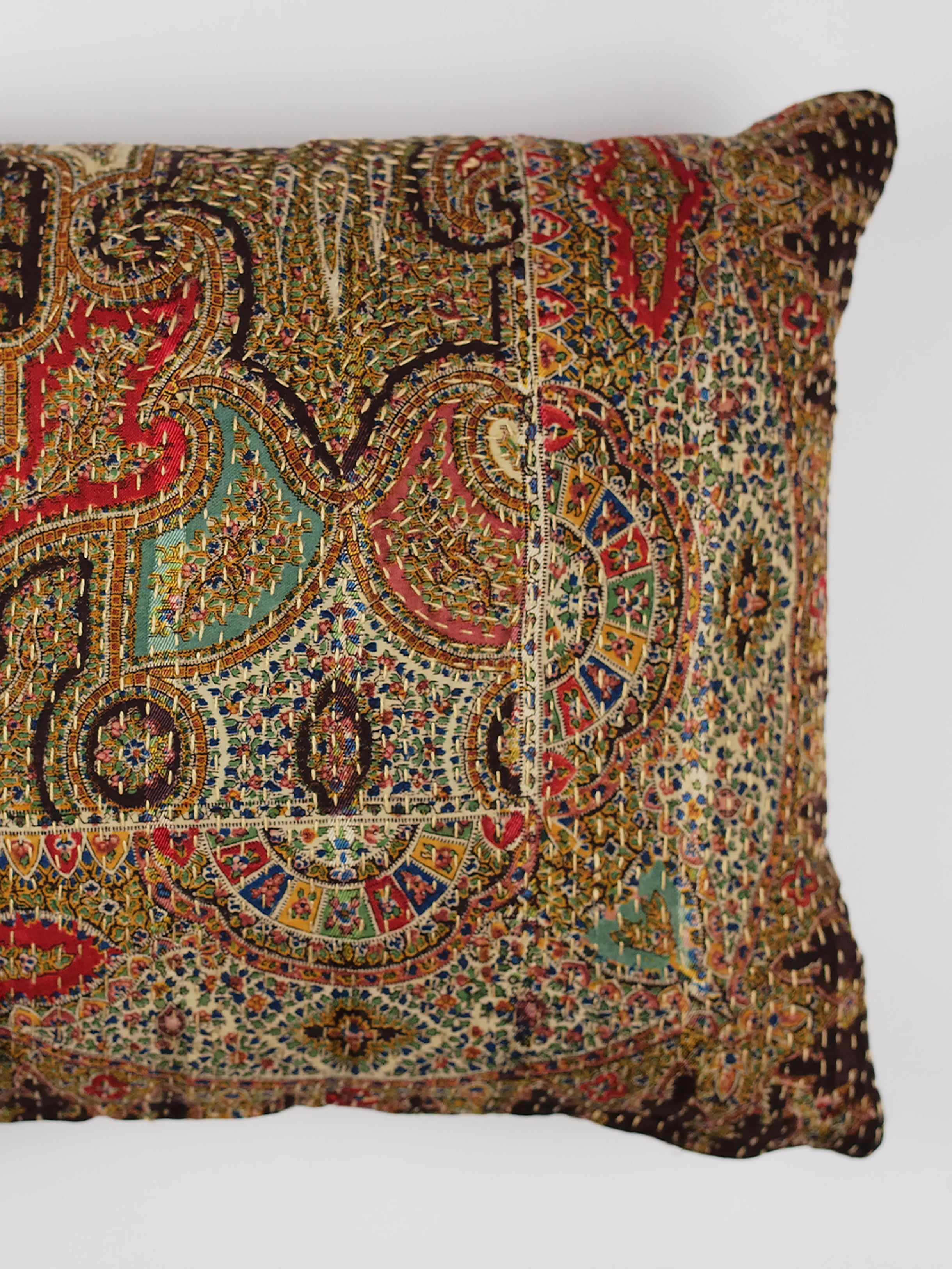 19th Century French Napoleon III Wool Cushion | 1388