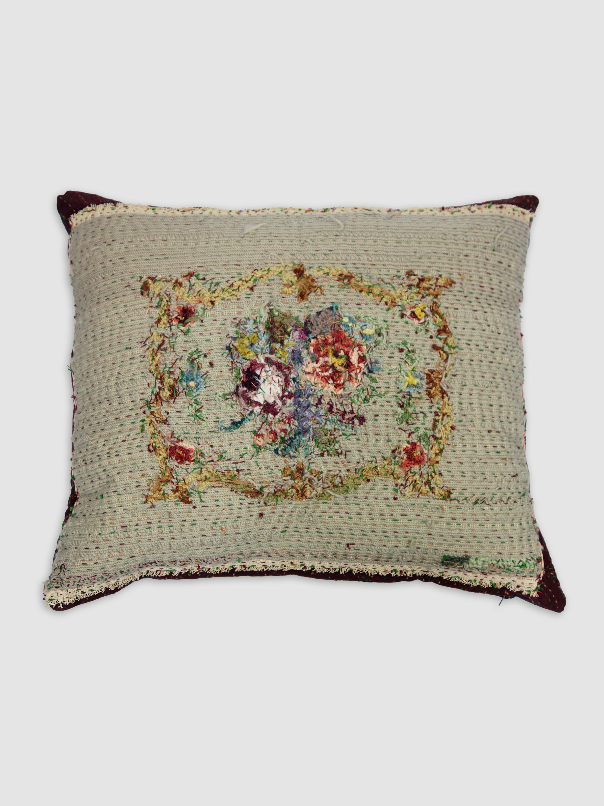 19th Century Victorian Needlepoint Cushion | 1446