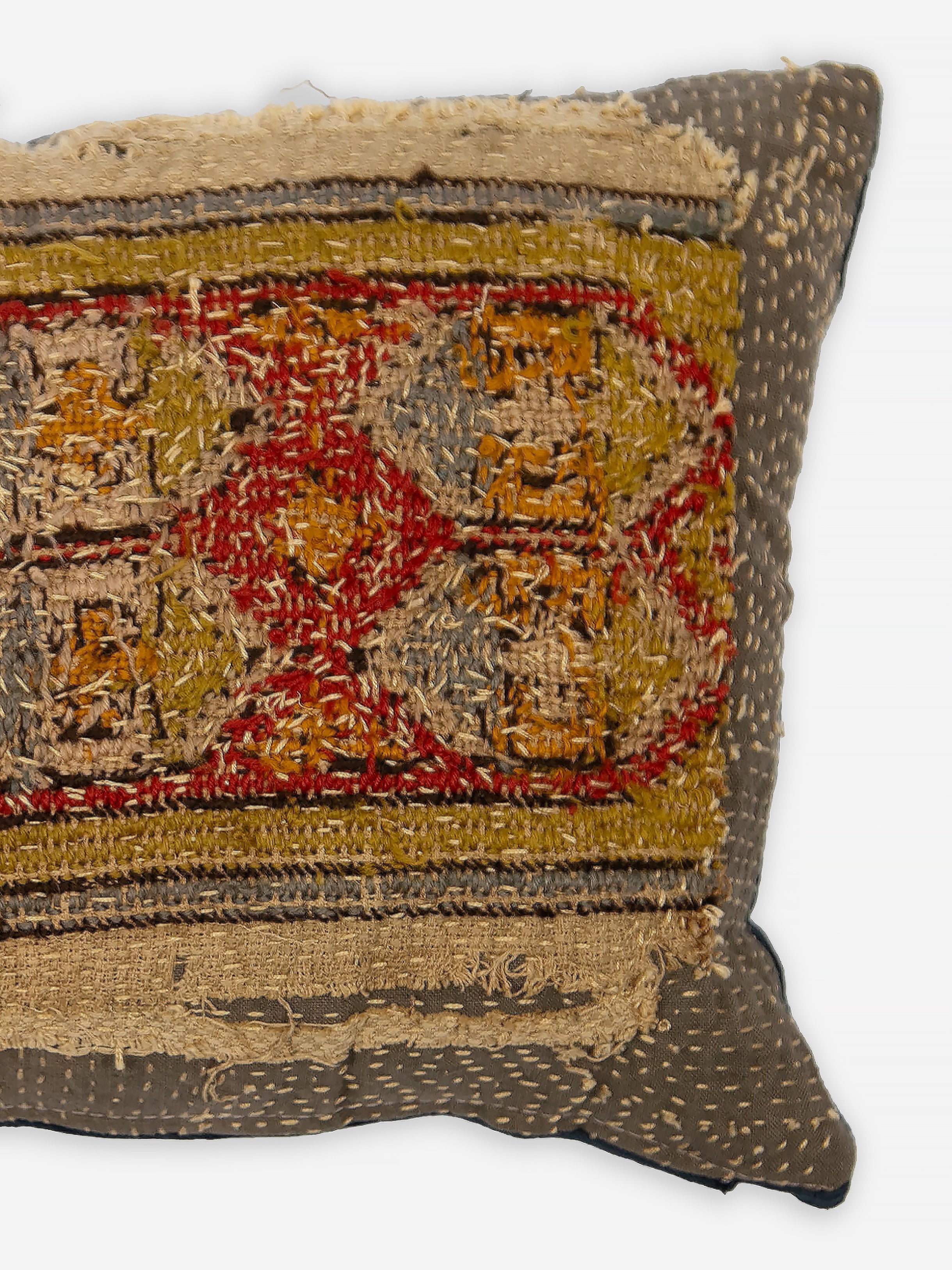 19th Century Victorian Neo Gothic Needlepoint Cushion | 1463