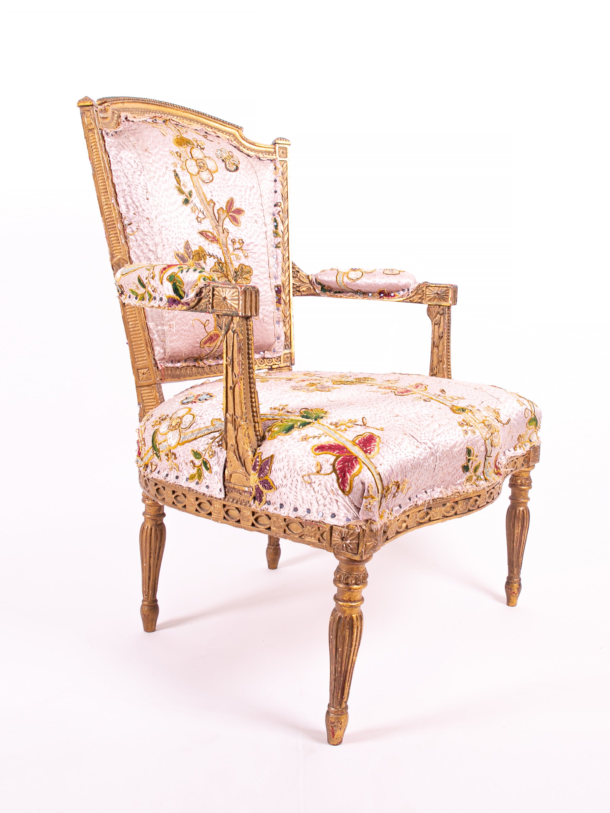 19th Century Giltwood Chair