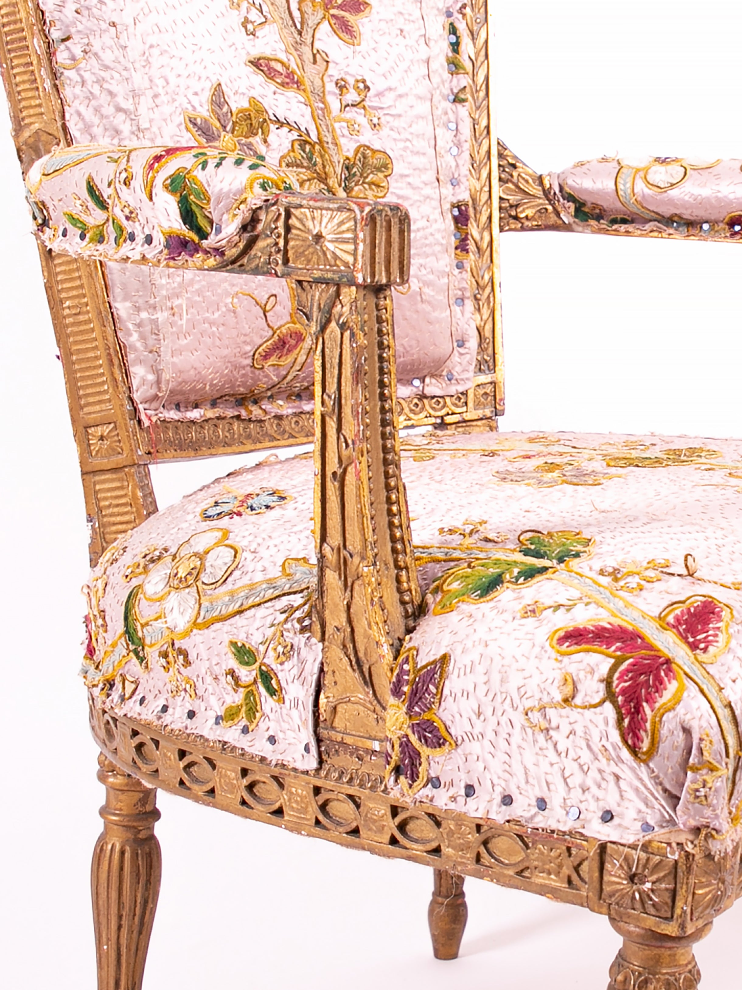 19th Century Giltwood Chair