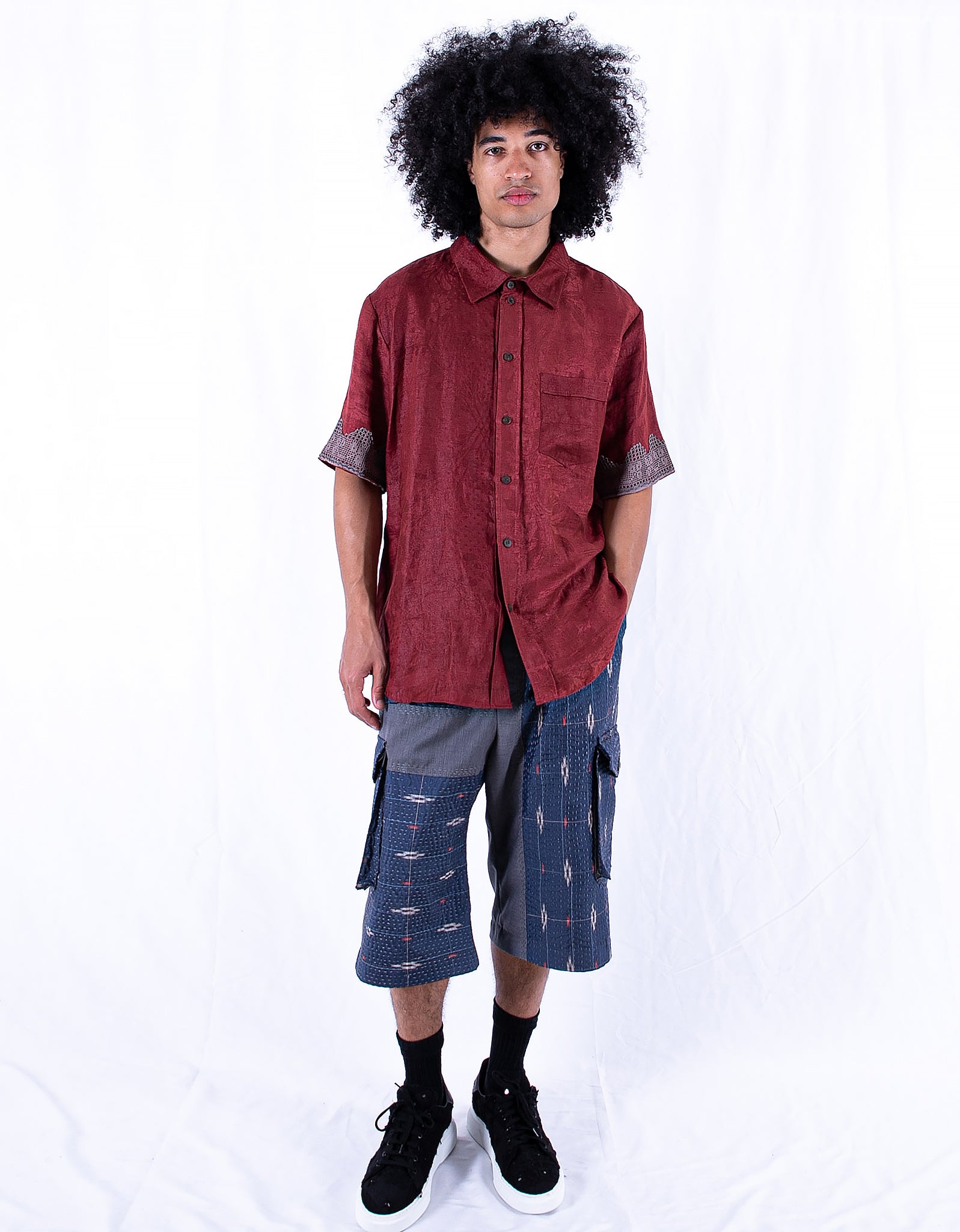 19th Century Damask James Shirt