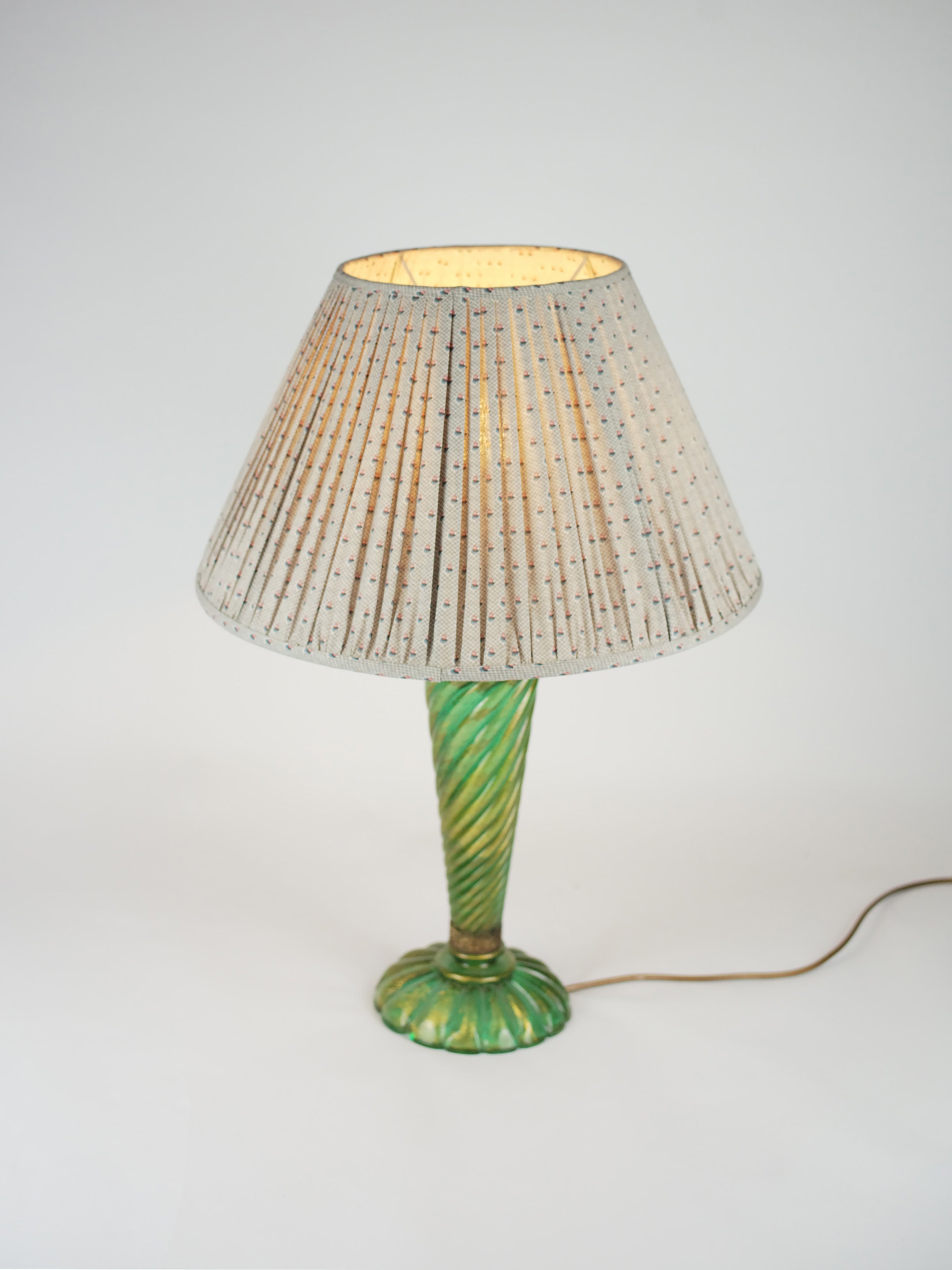 19th Century French Cotton Lampshade | 007