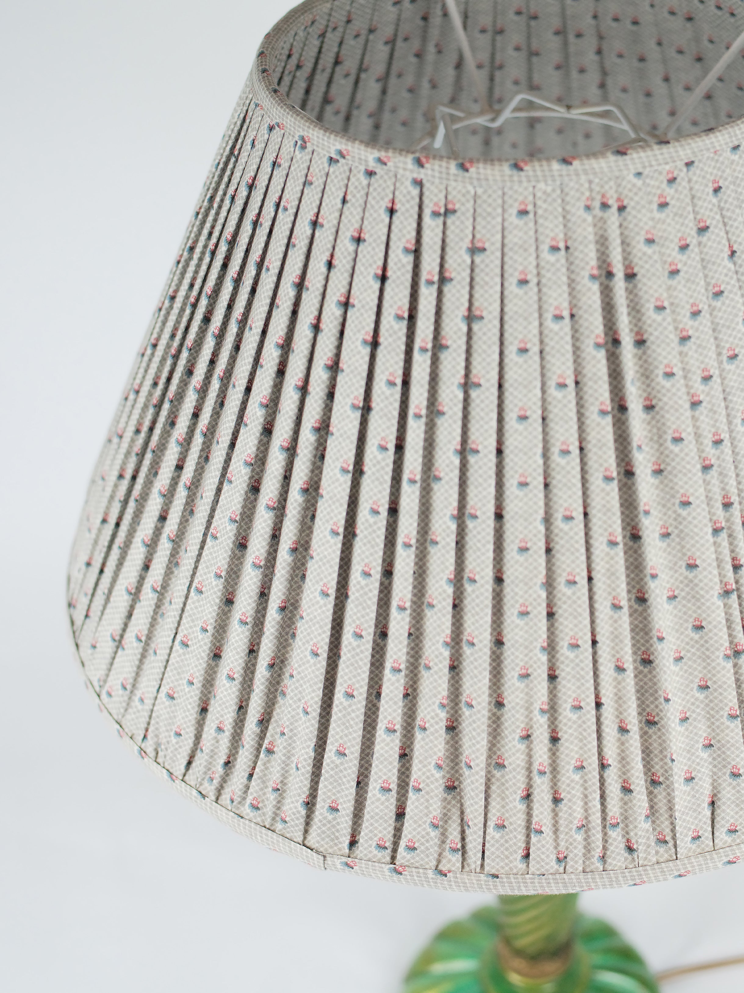 19th Century French Cotton Lampshade | 007