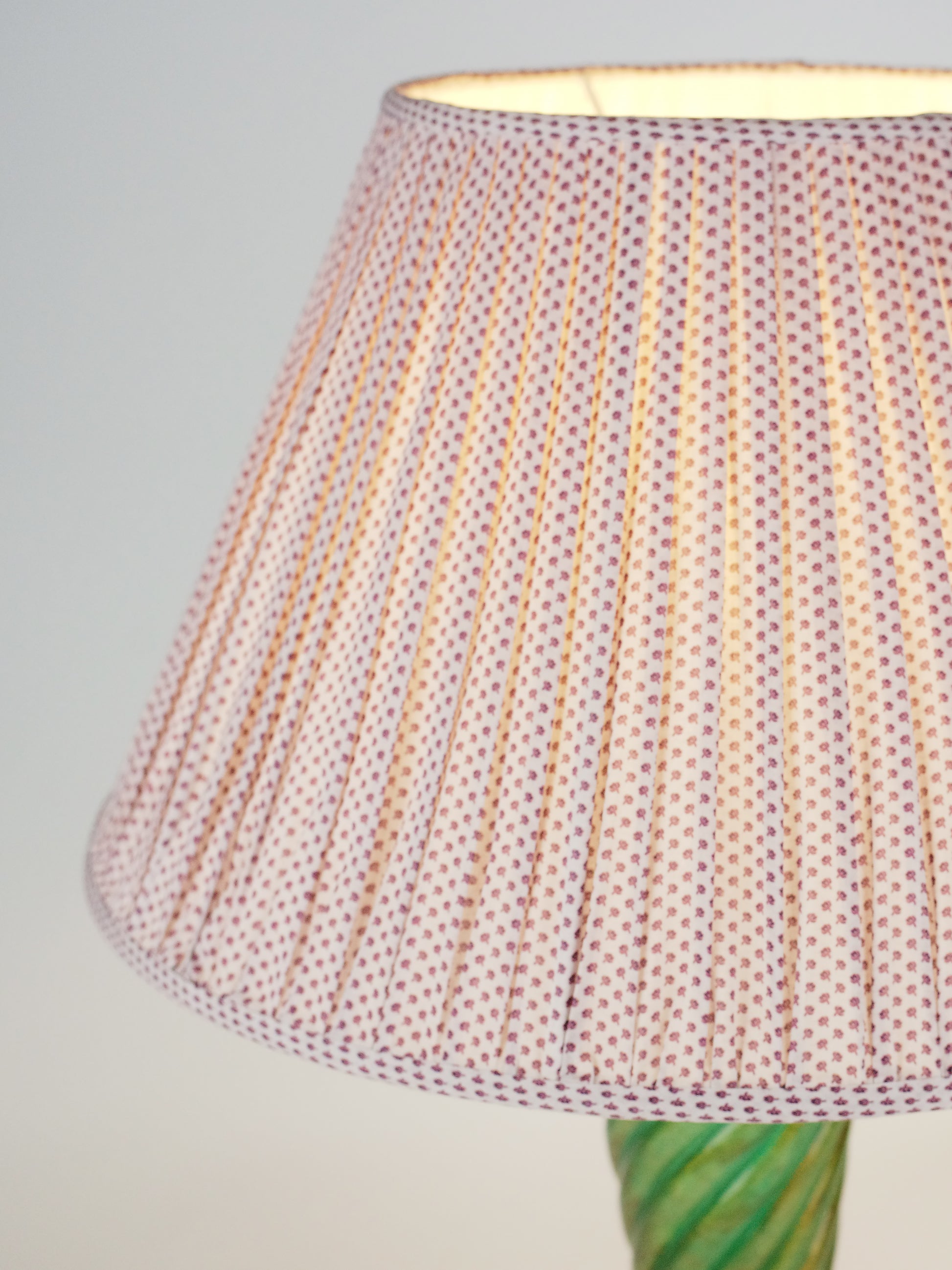 19th Century French Cotton Lampshade | 003