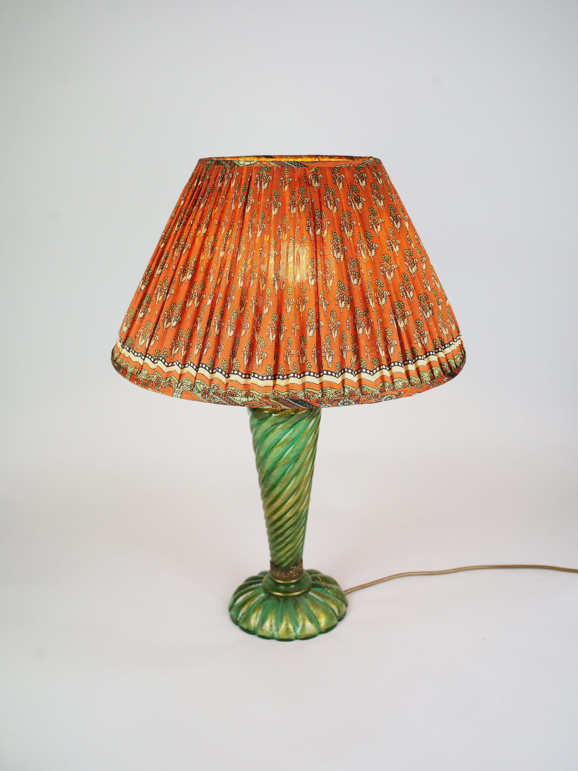 Vintage Silk Sari Lampshade | 004