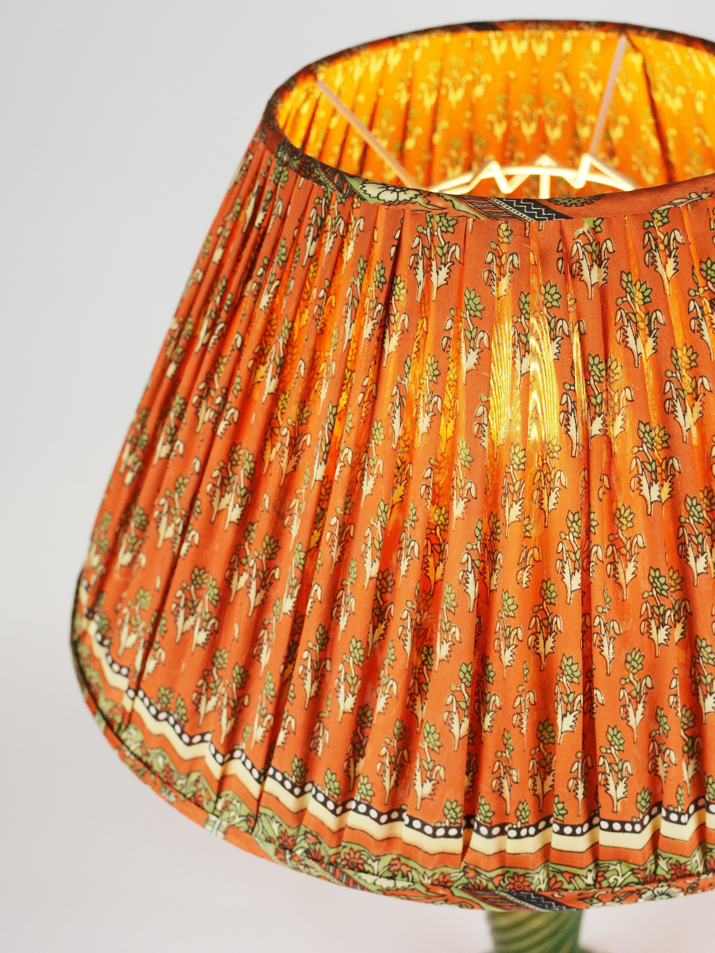 Vintage Silk Sari Lampshade | 004