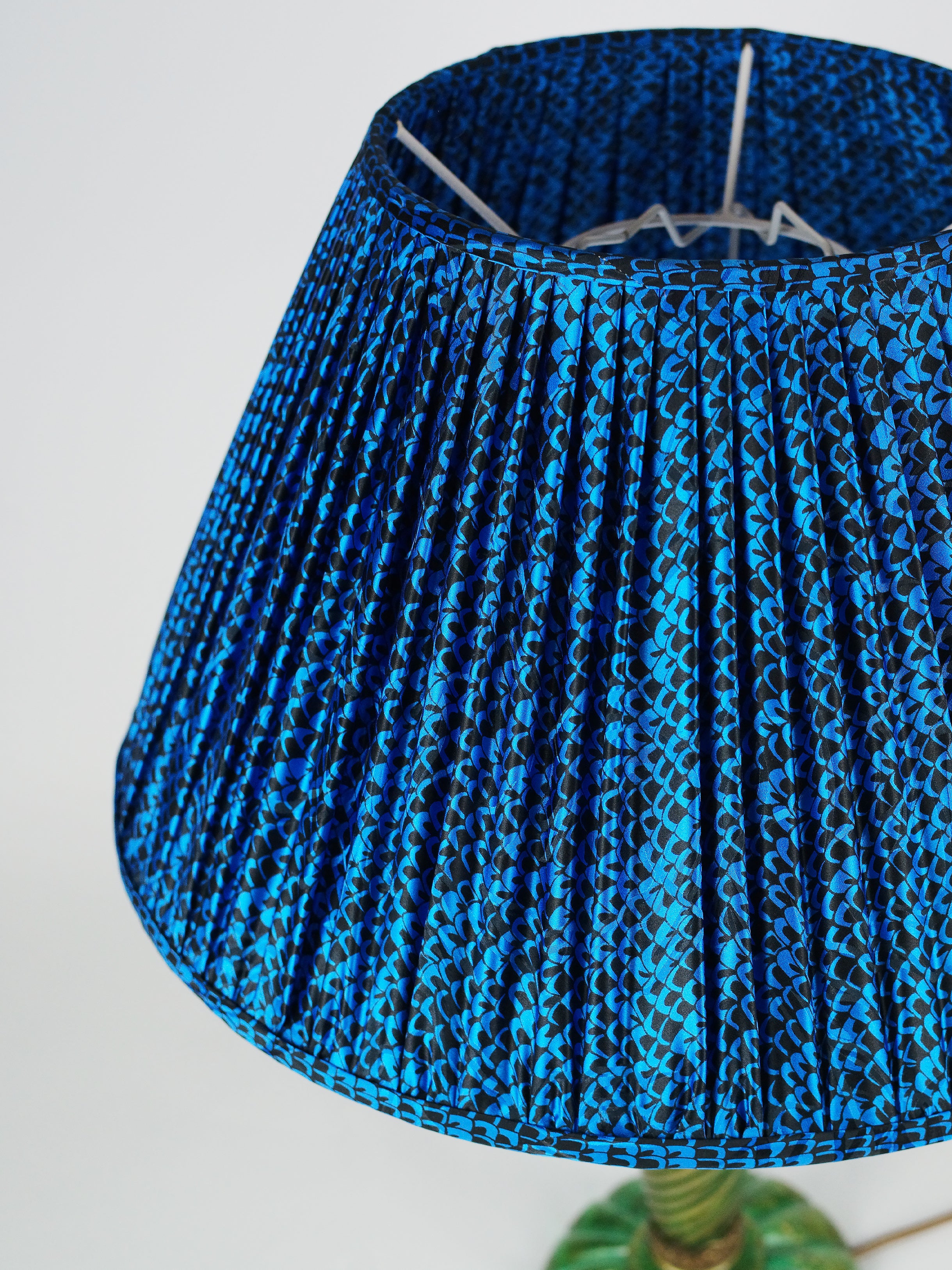 1970s Vintage French Silk Lampshade | 006