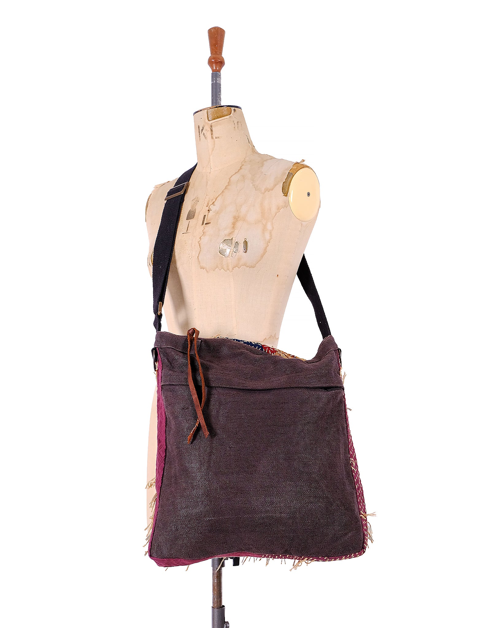 17th Century Tapestry Messenger Bag