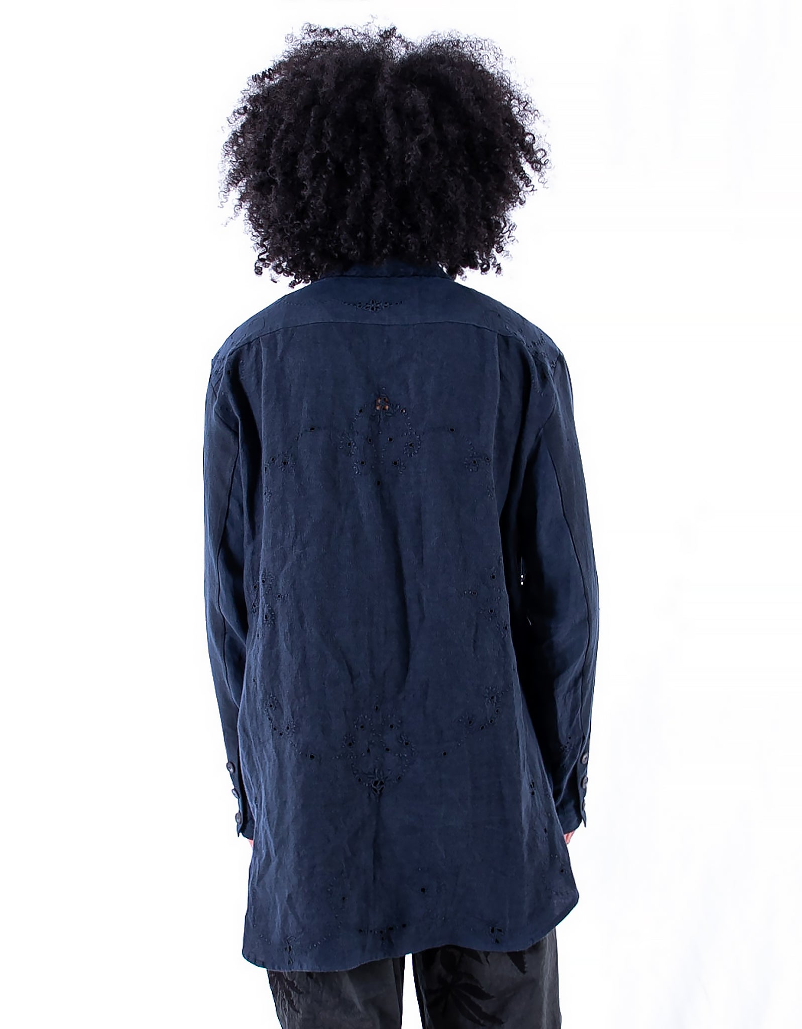 1920s Embroidered Linen Nathan Tunic