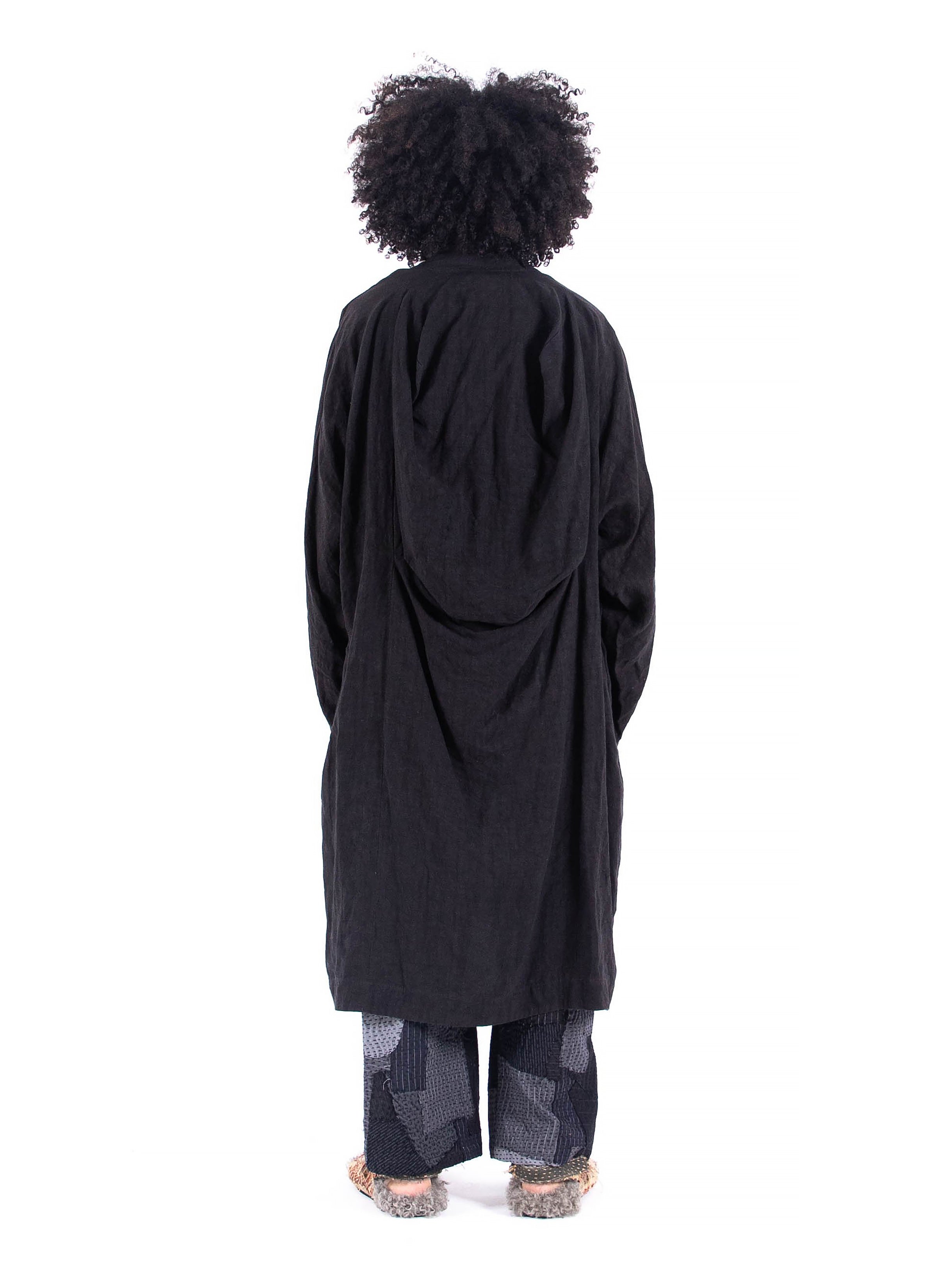19th Century Hemp Linen Parachute Coat