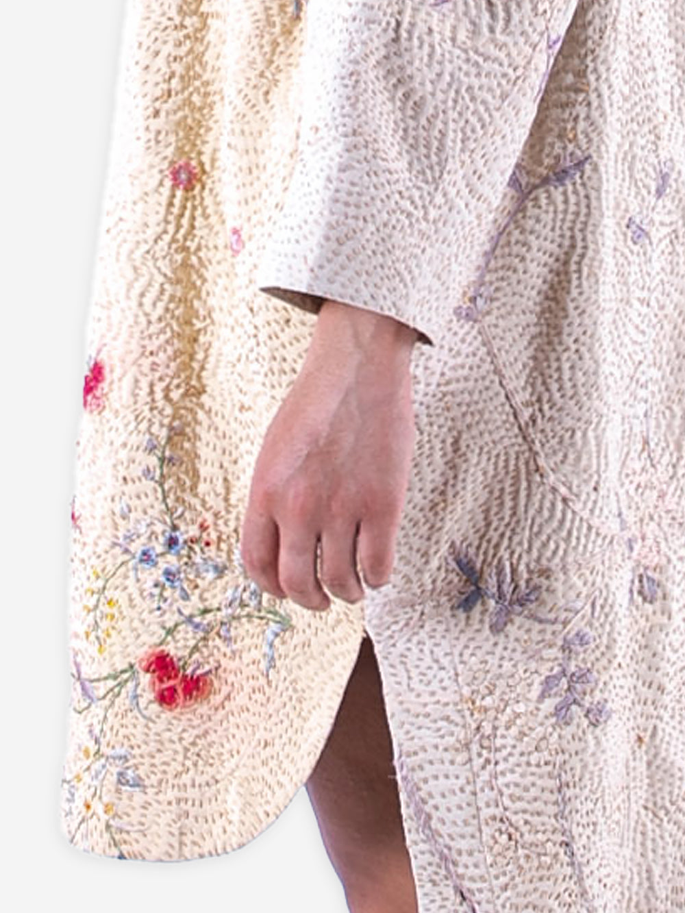 19th Century Chinese Embroidery Priscilla Dress