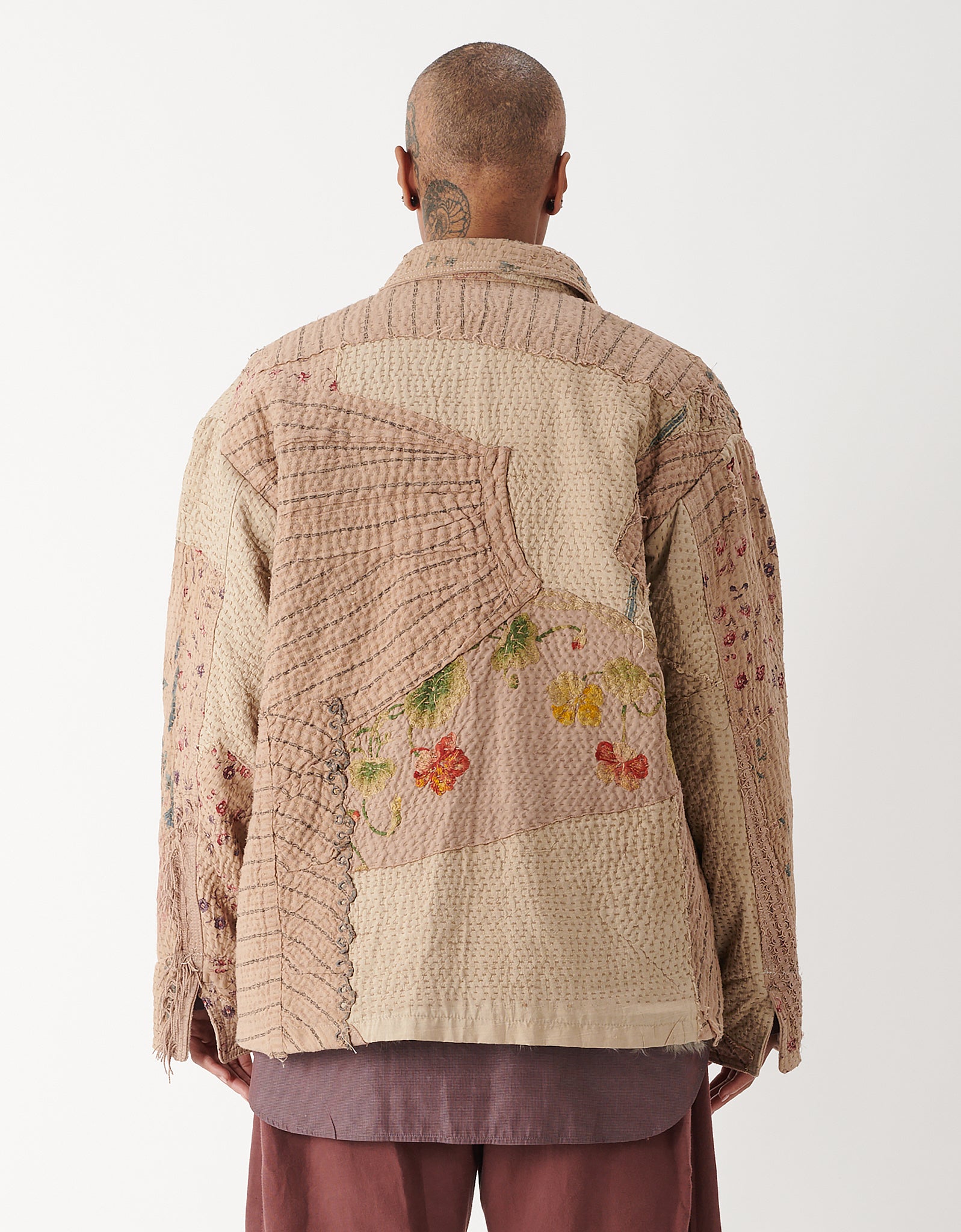 19th Century Cotton & Shearling Rain Jacket
