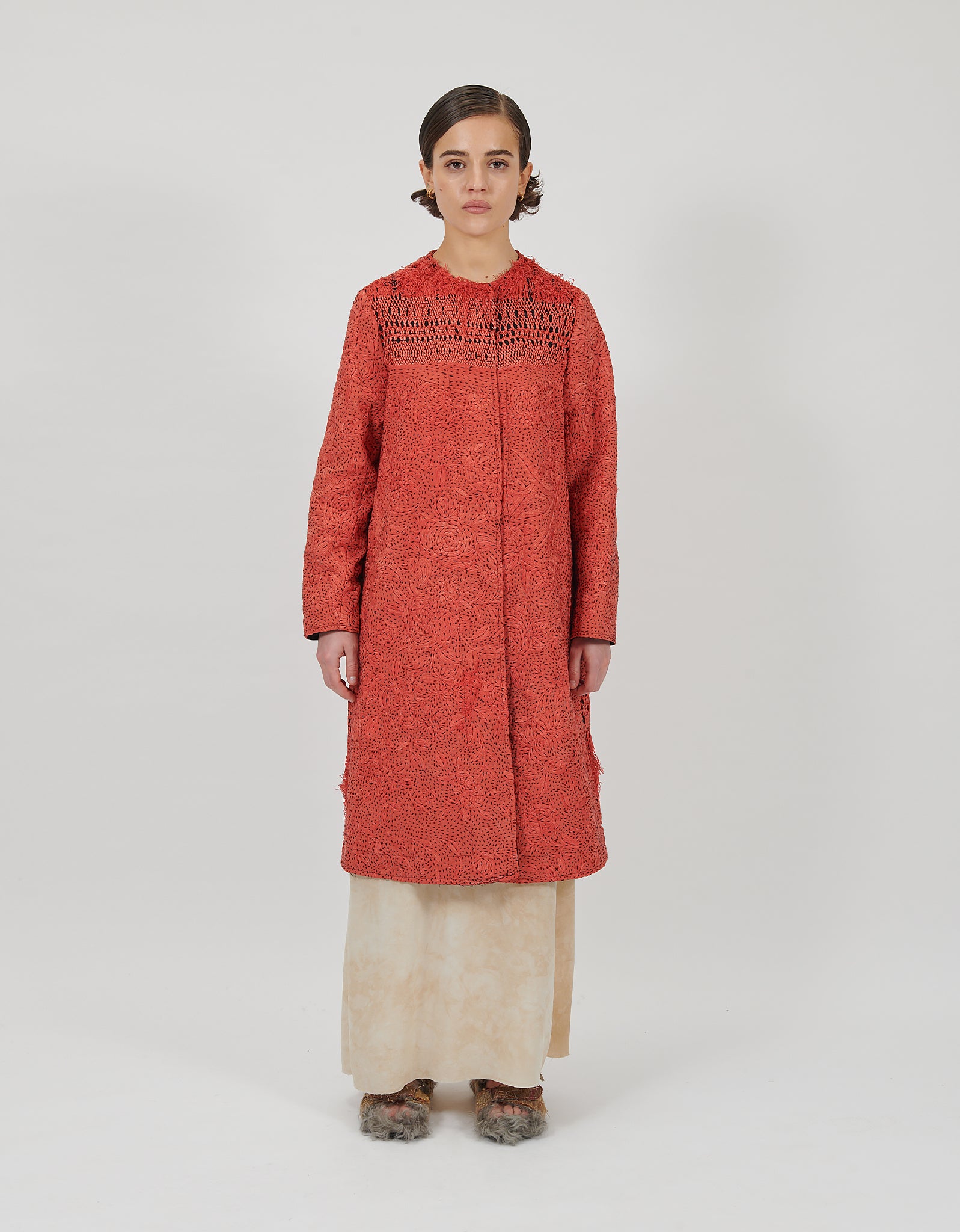 19th Century Silk Tanita Coat