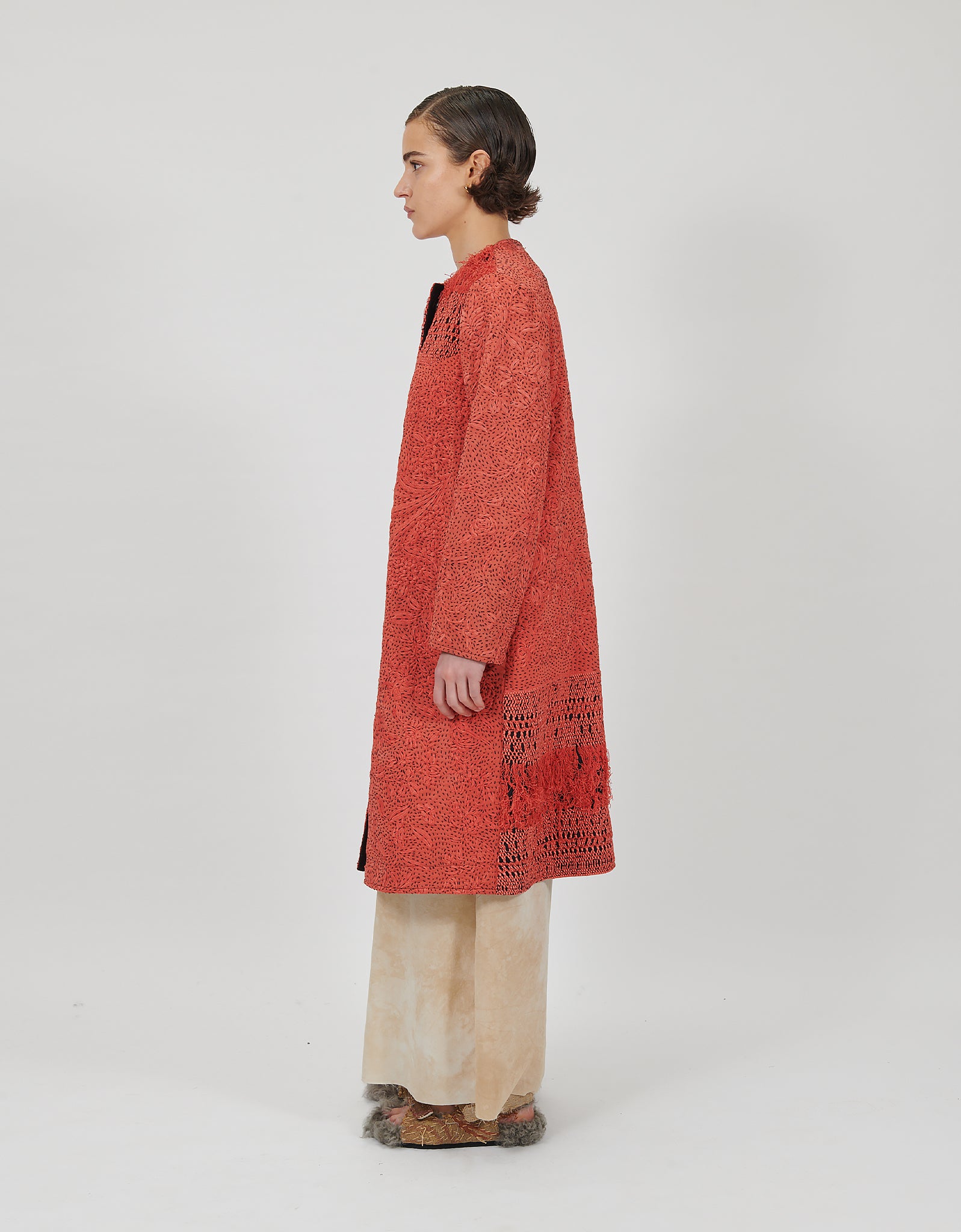 19th Century Silk Tanita Coat