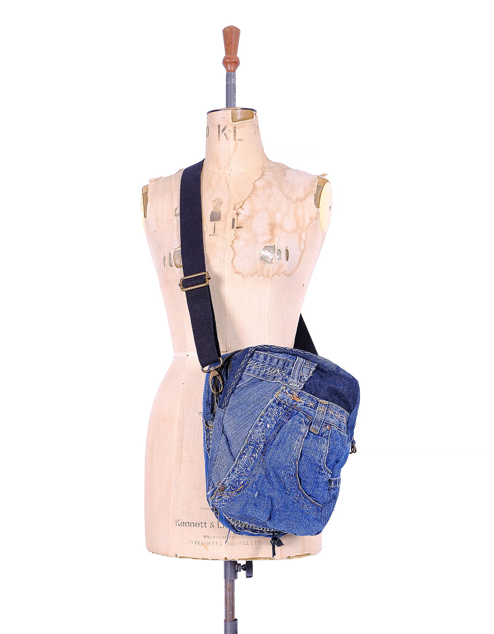 Repurposed Denim Zahra Bag