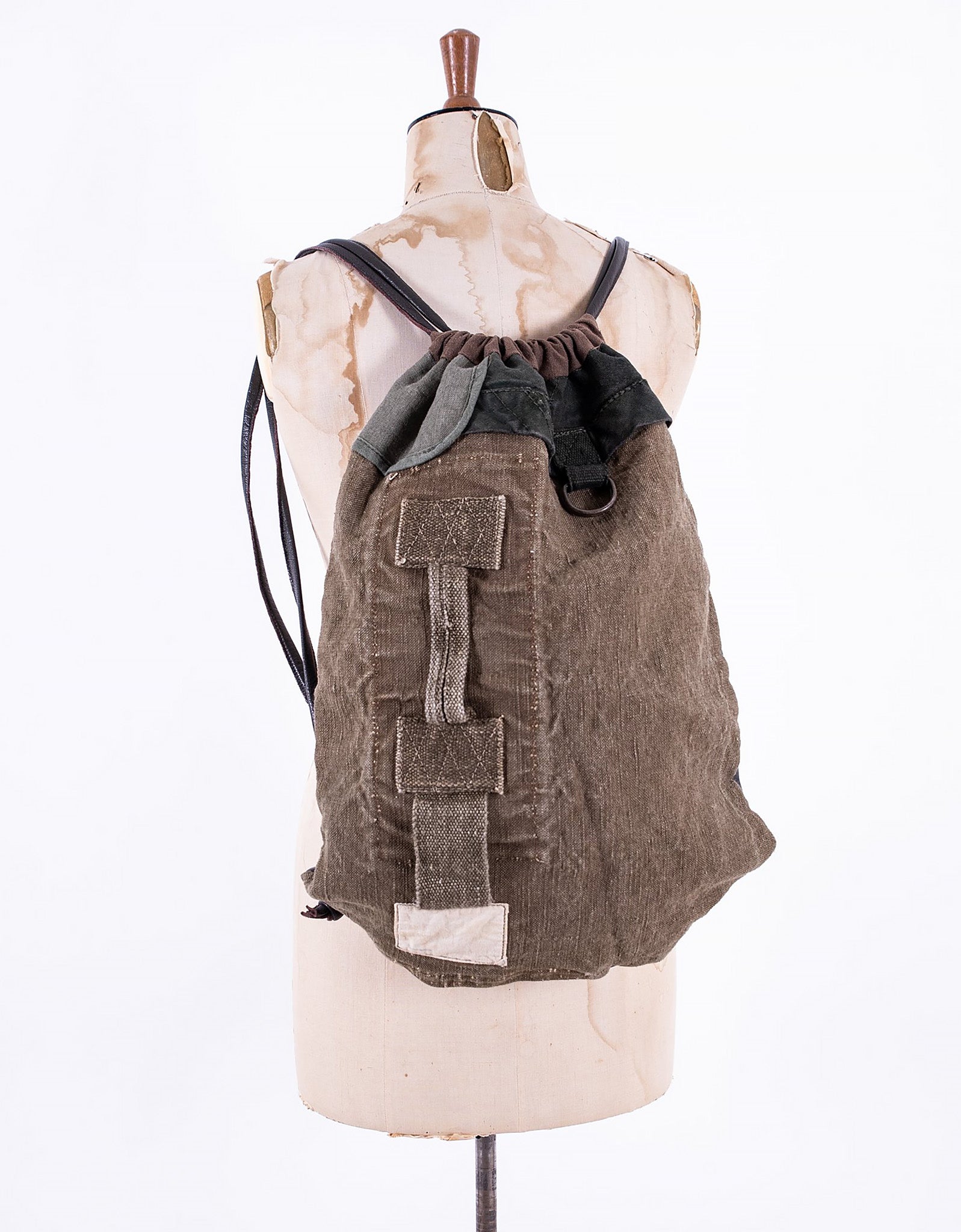Vintage Canvas & Leather Jim Bag