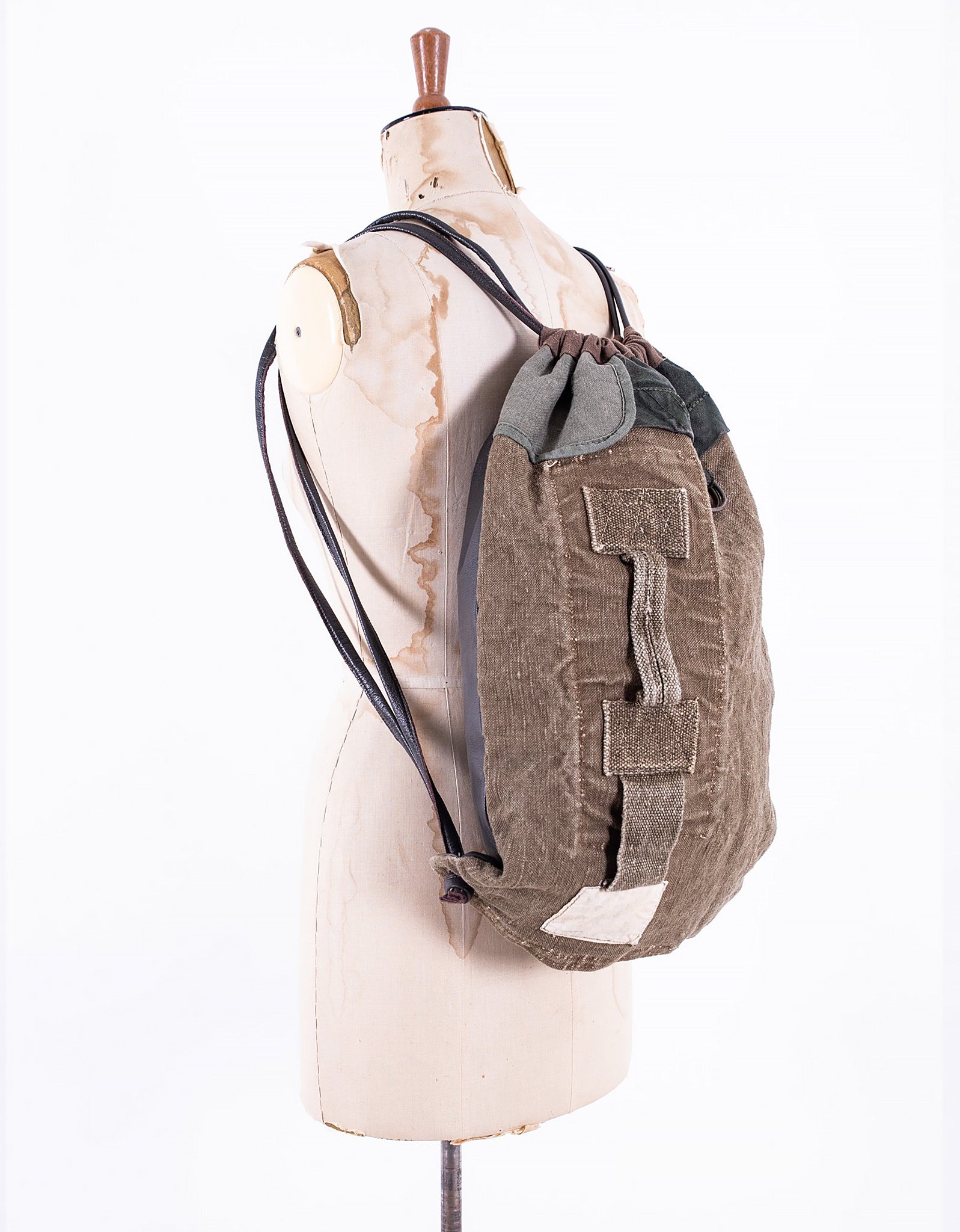 Vintage Canvas & Leather Jim Bag