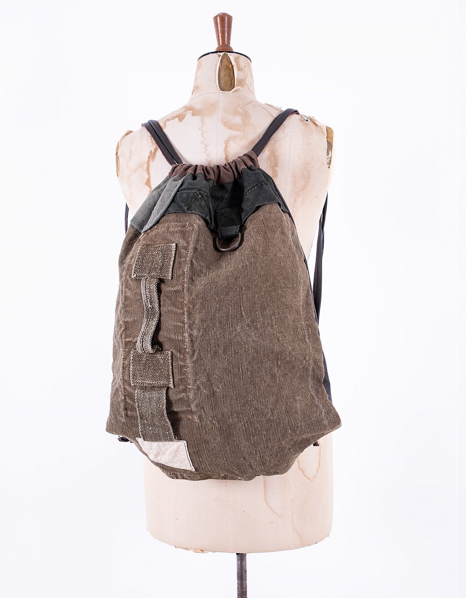 Vintage Canvas & Leather Jim Bag