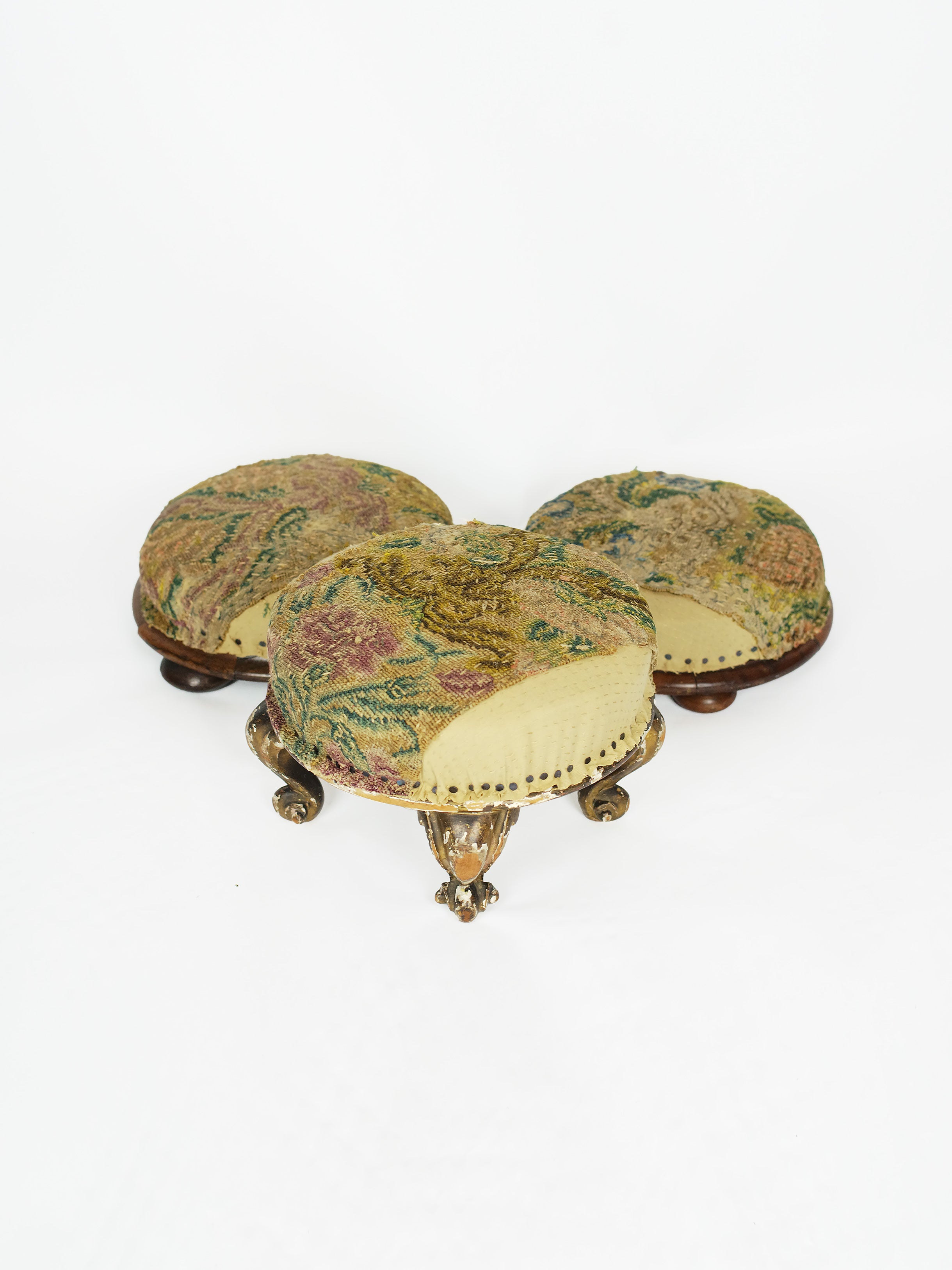 19th Century Walnut Kneeling Footstool | 603