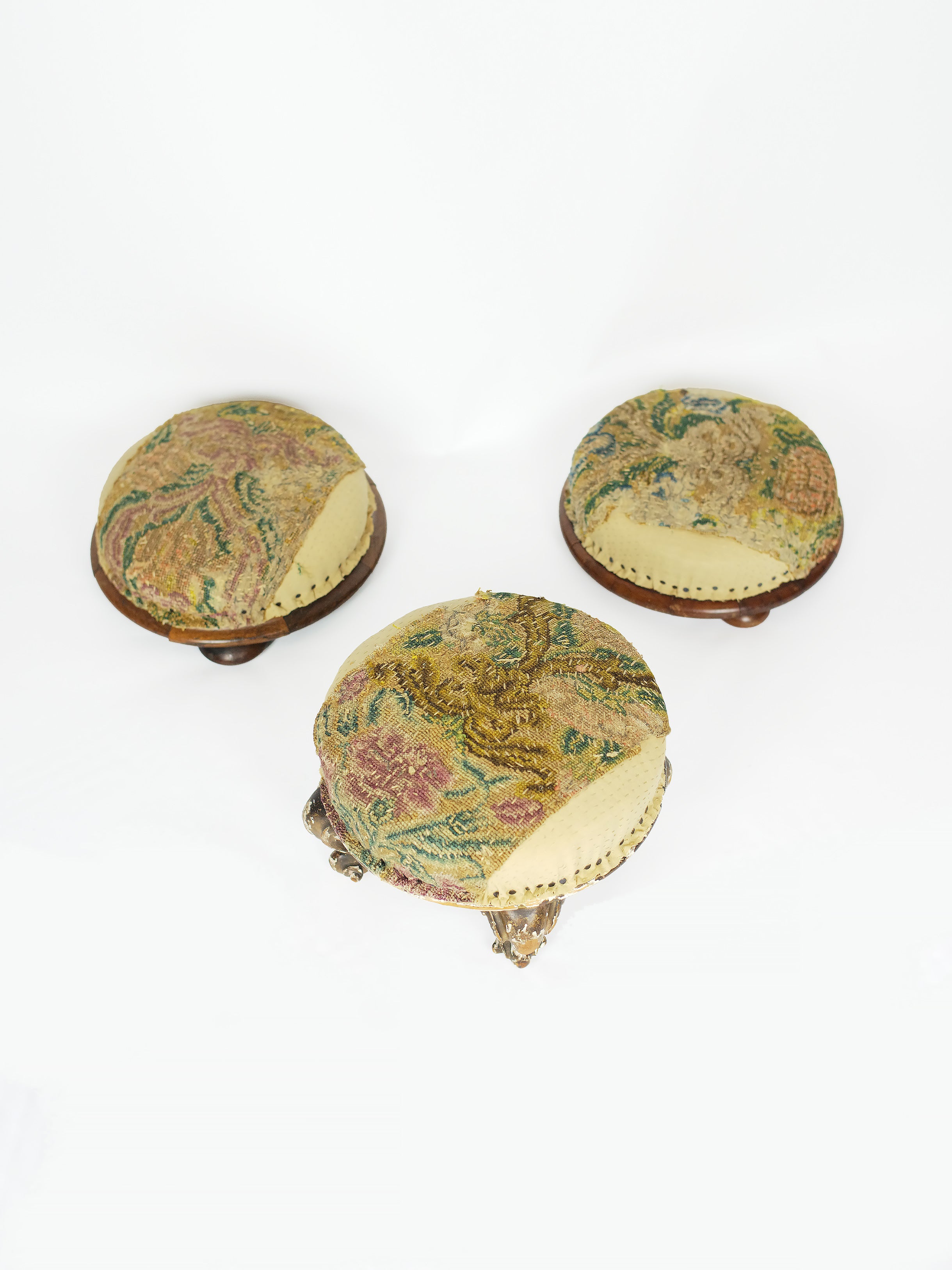 19th Century Walnut Kneeling Footstool | 603