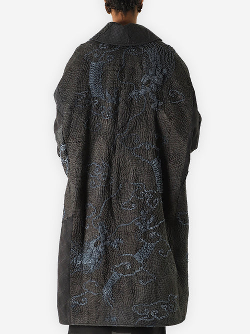 1920s Chinese Silk Kimono Adolfo Coat