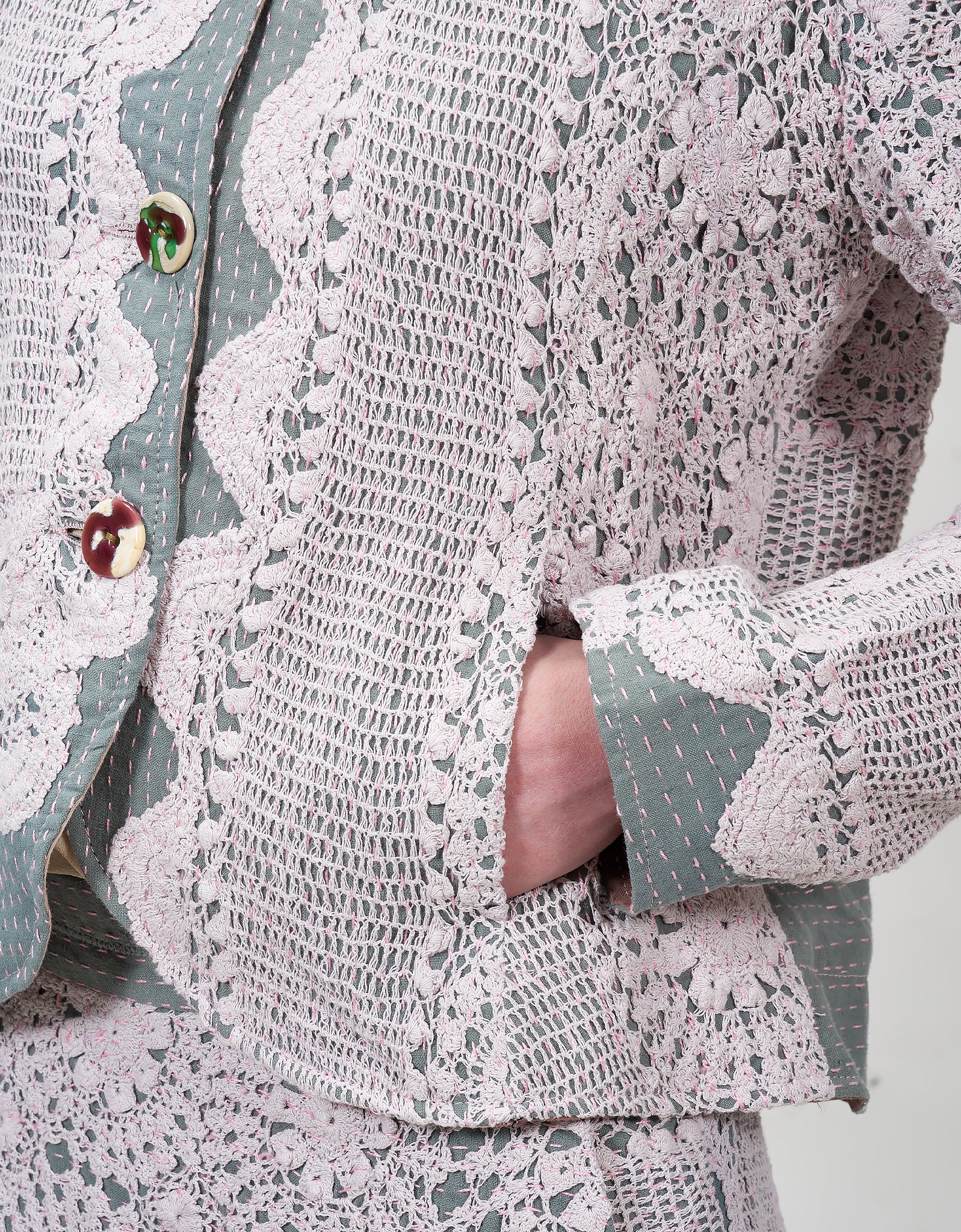 19th Century Lace Rawan Jacket