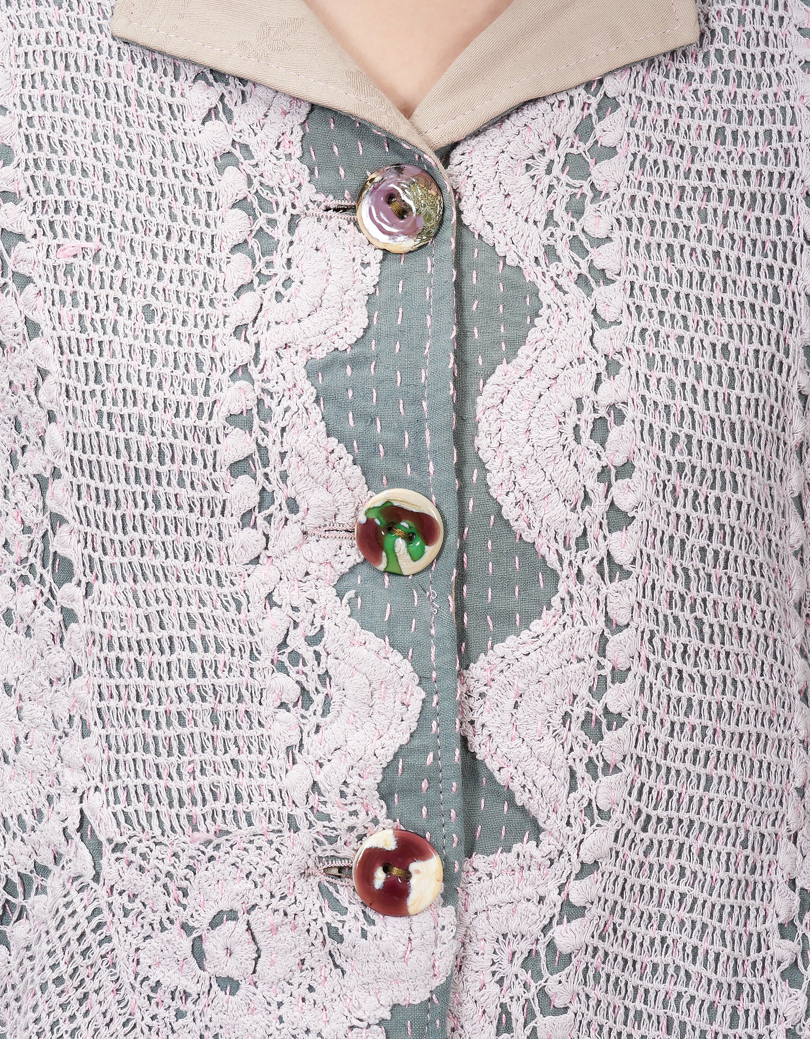 19th Century Lace Rawan Jacket