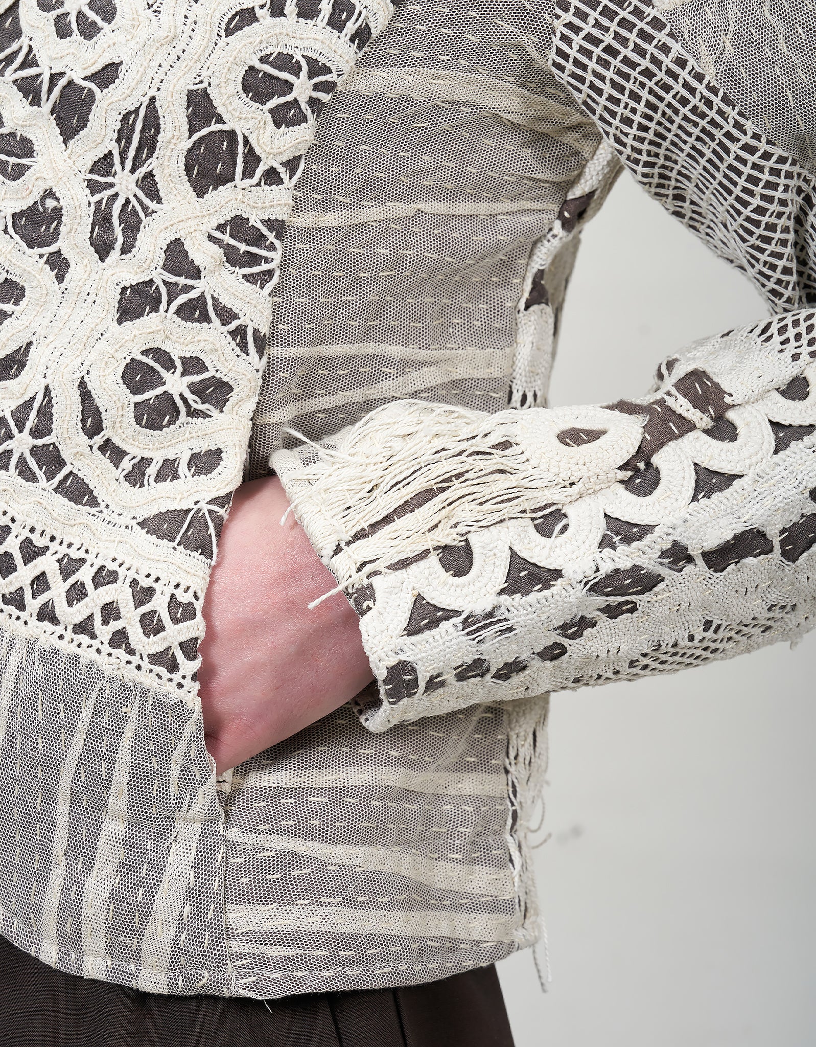 19th Century Lace Rawan Jacket