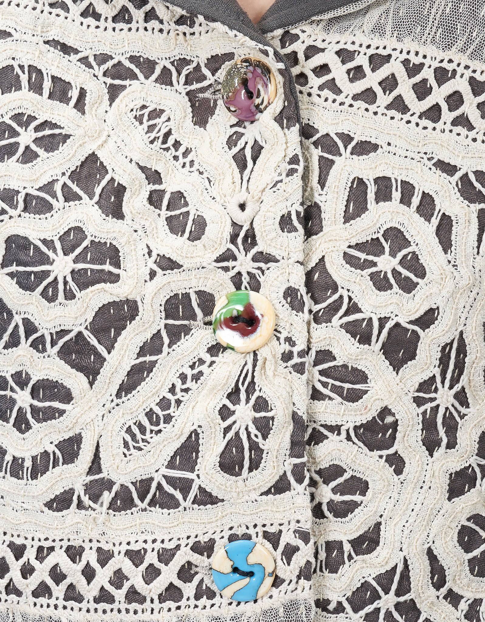 19th Century Lace Rawan Jacket