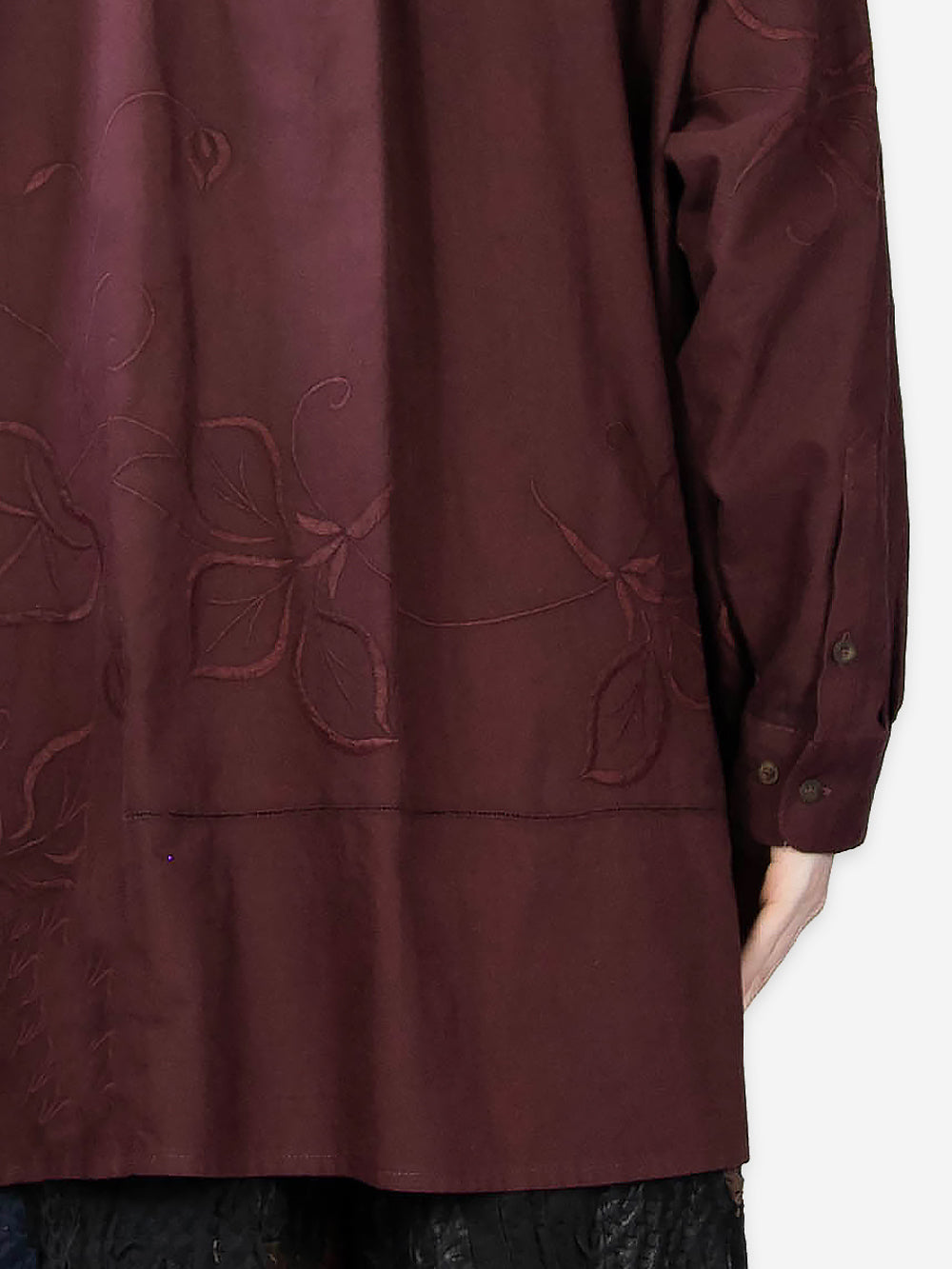 Vintage Embroidered Cotton Arbus Tunic
