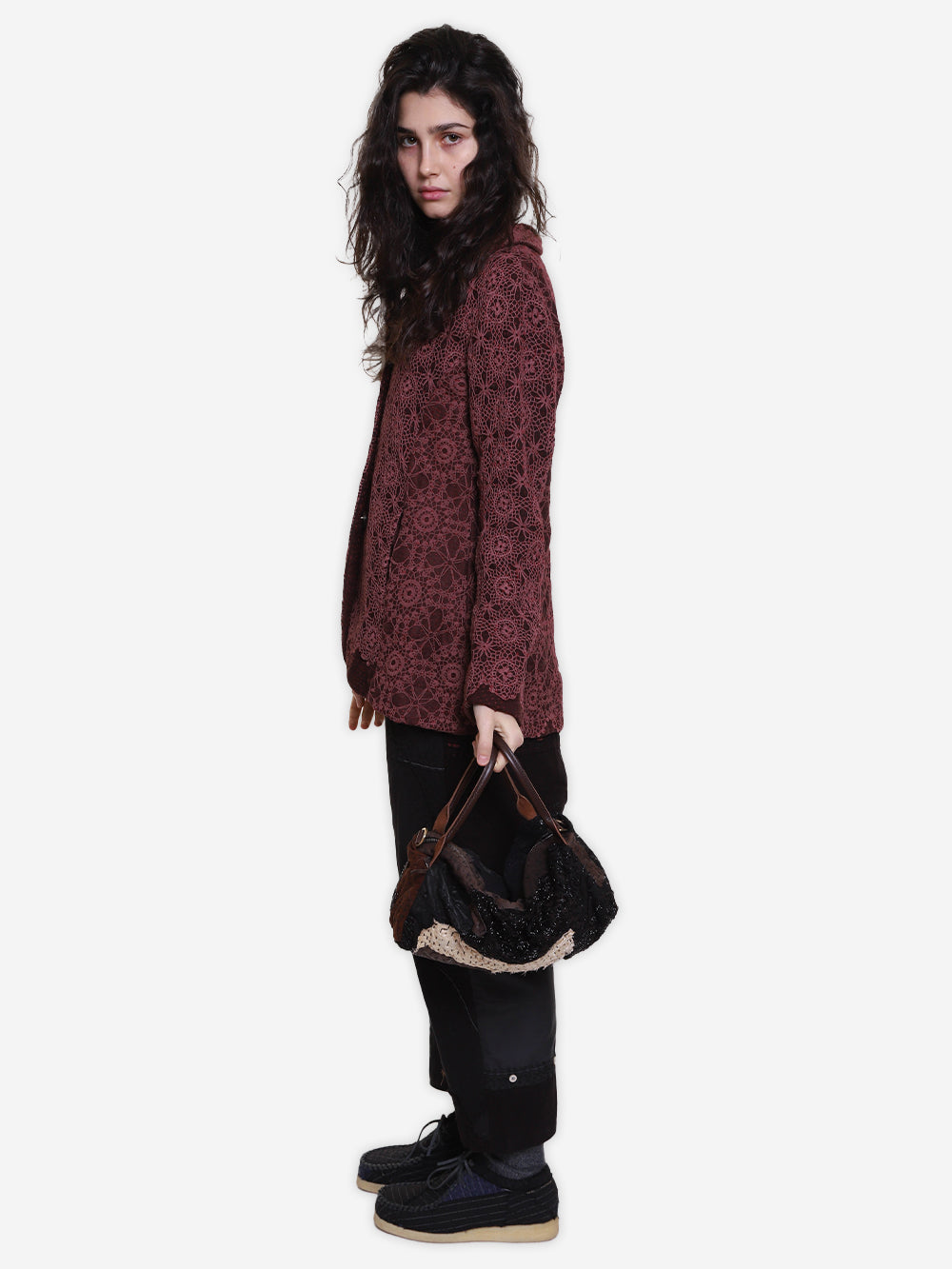 19th Century Dark Victorian Grand Nana Bag
