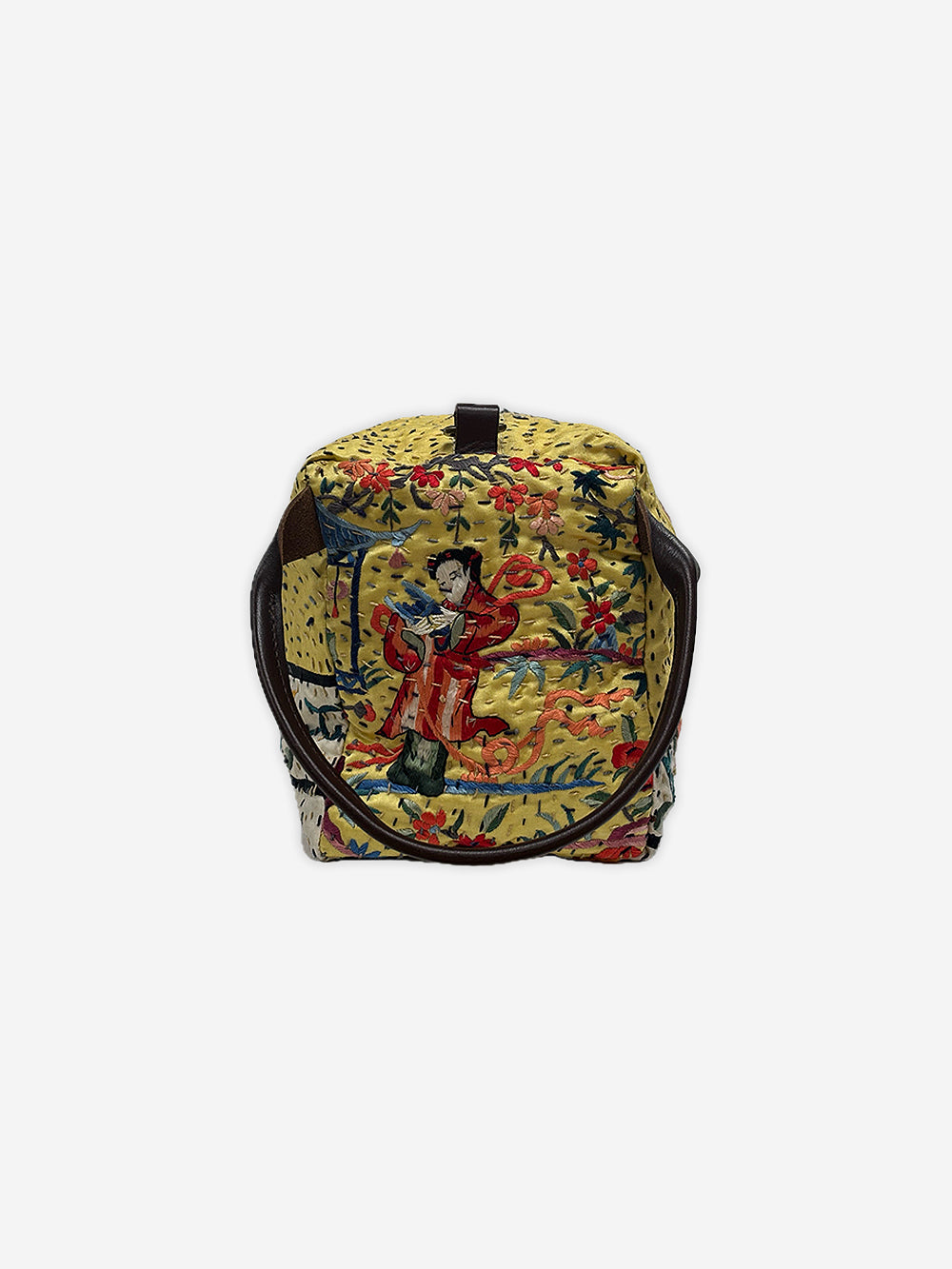 19th Century Chinese Silk Natalie Bag