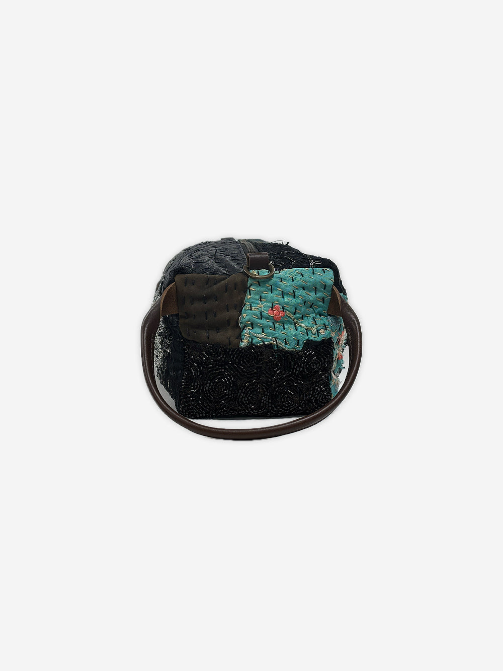 Antique Suede Beaded Glove Natalie Bag