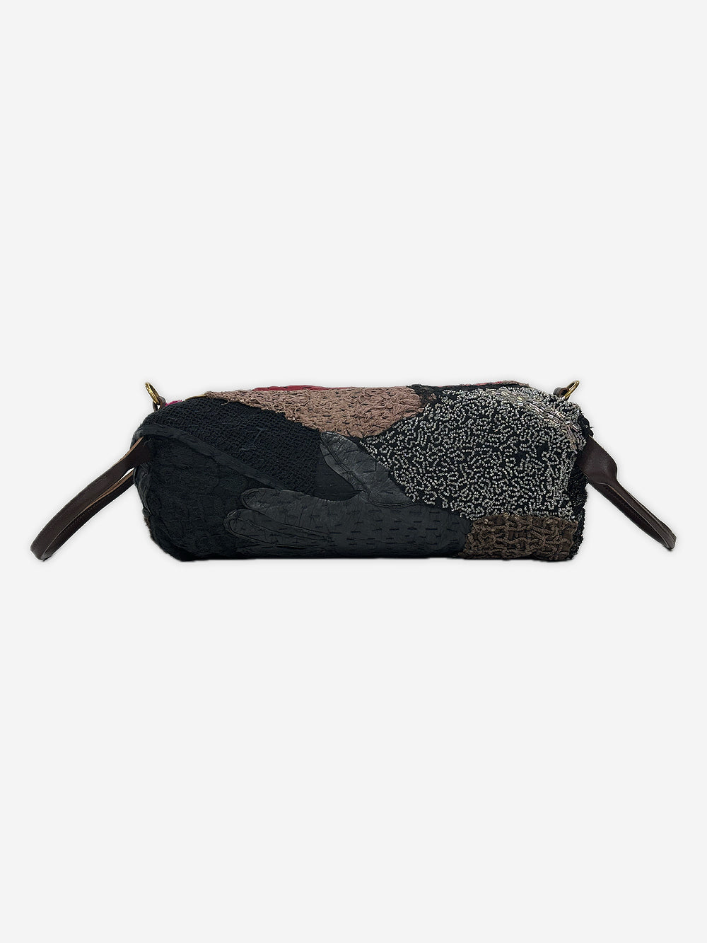 Antique Suede Beaded Glove Natalie Bag