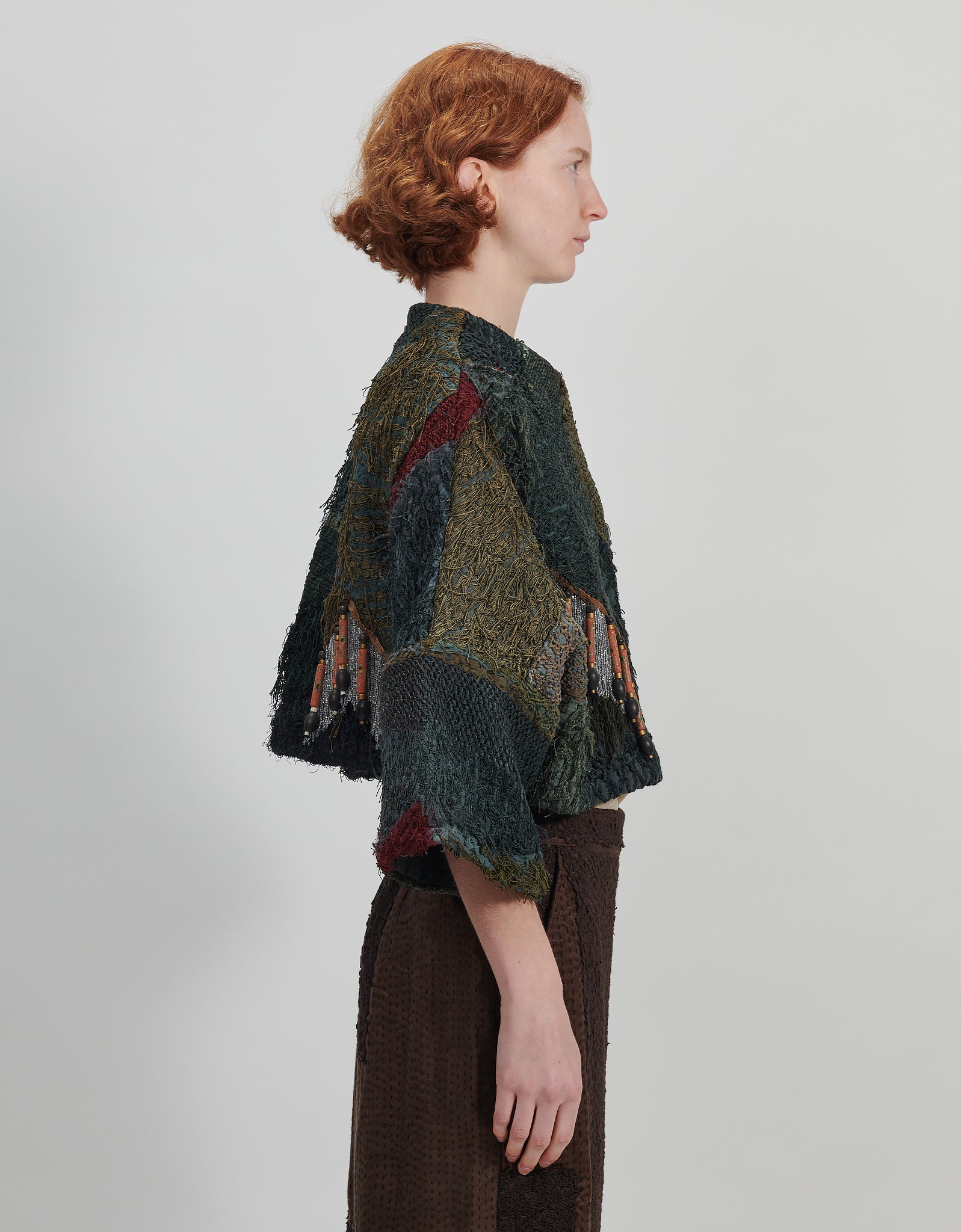 19th Century Silk Fringe Bella Jacket