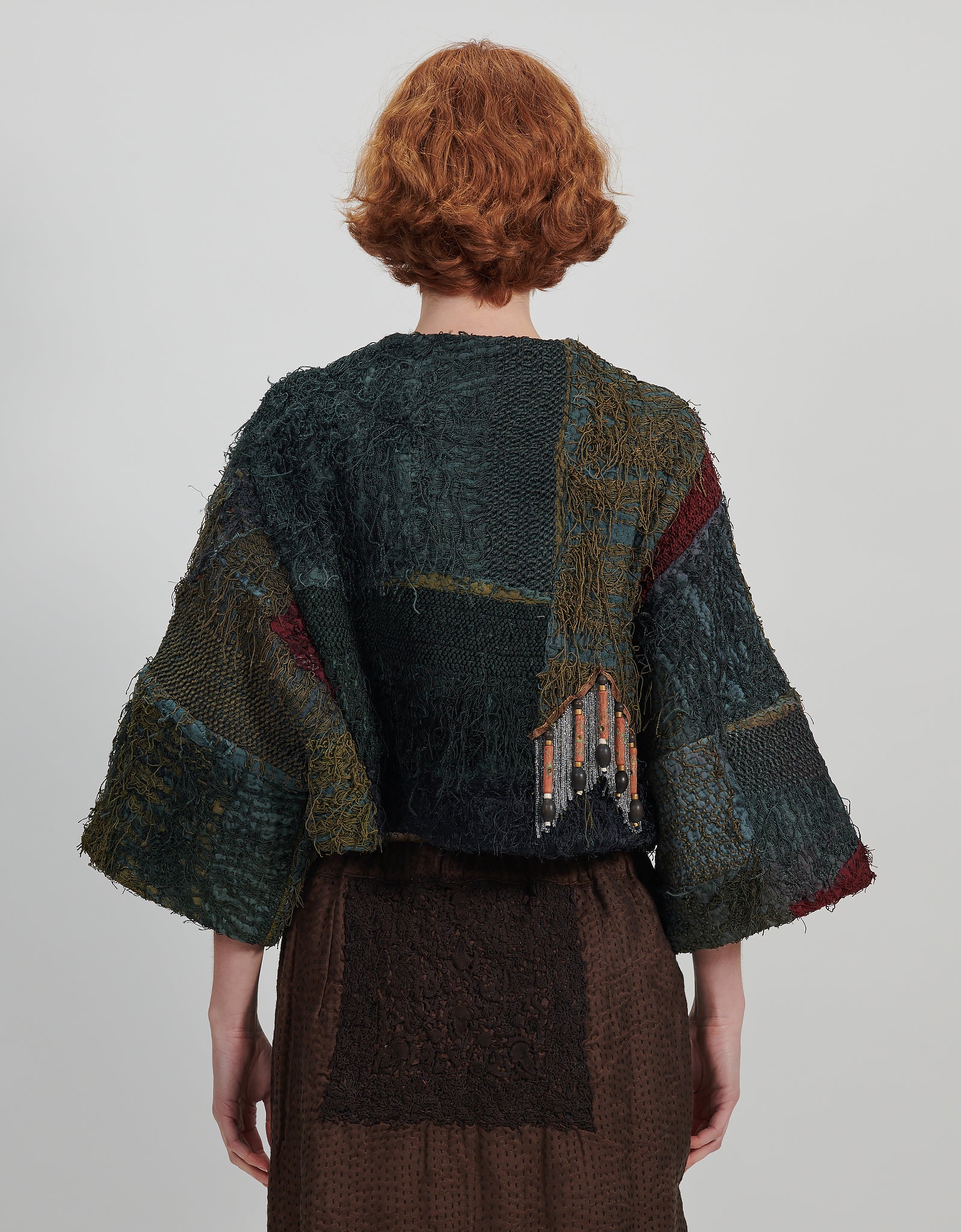 19th Century Silk Fringe Bella Jacket