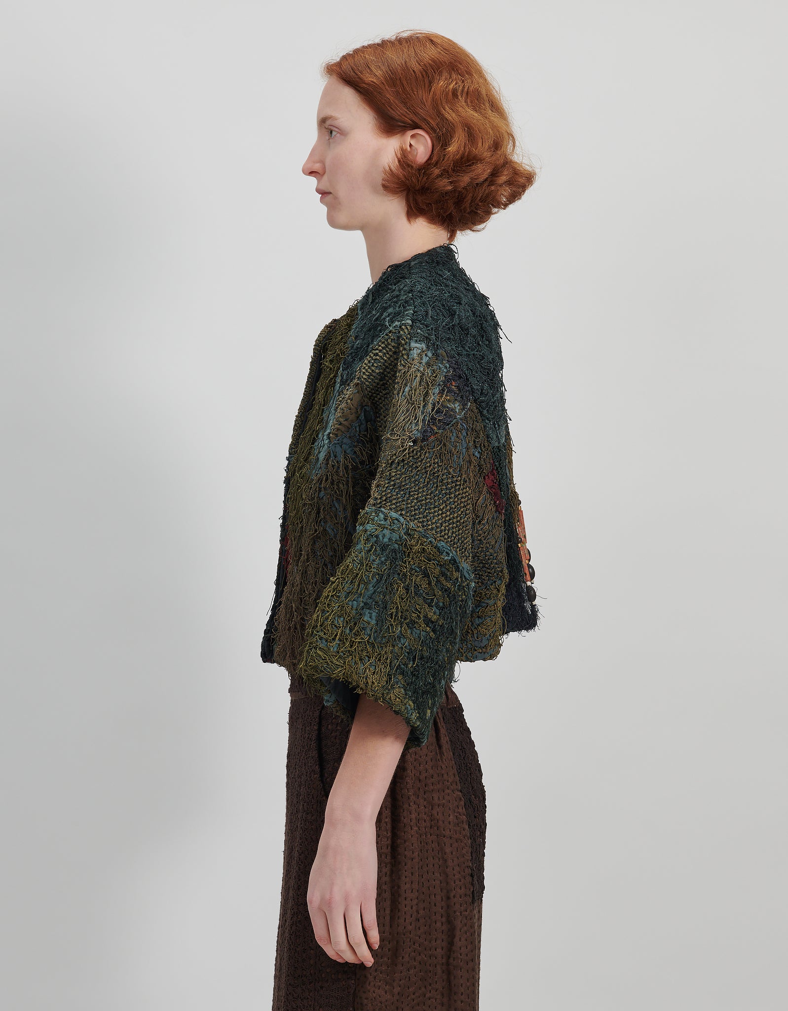 19th Century Silk Fringe Bella Jacket
