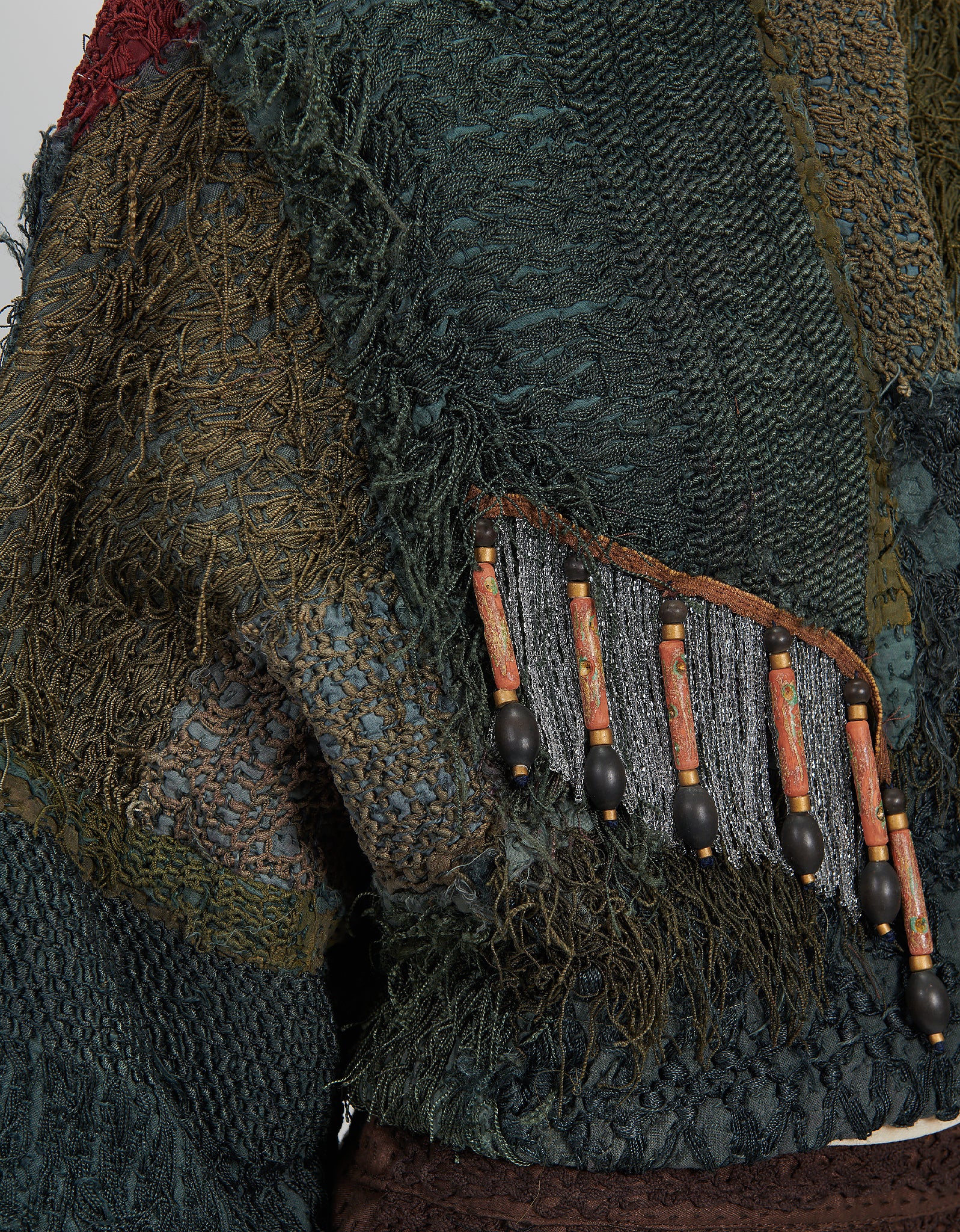 19th Century Silk Fringe Bella Jacket