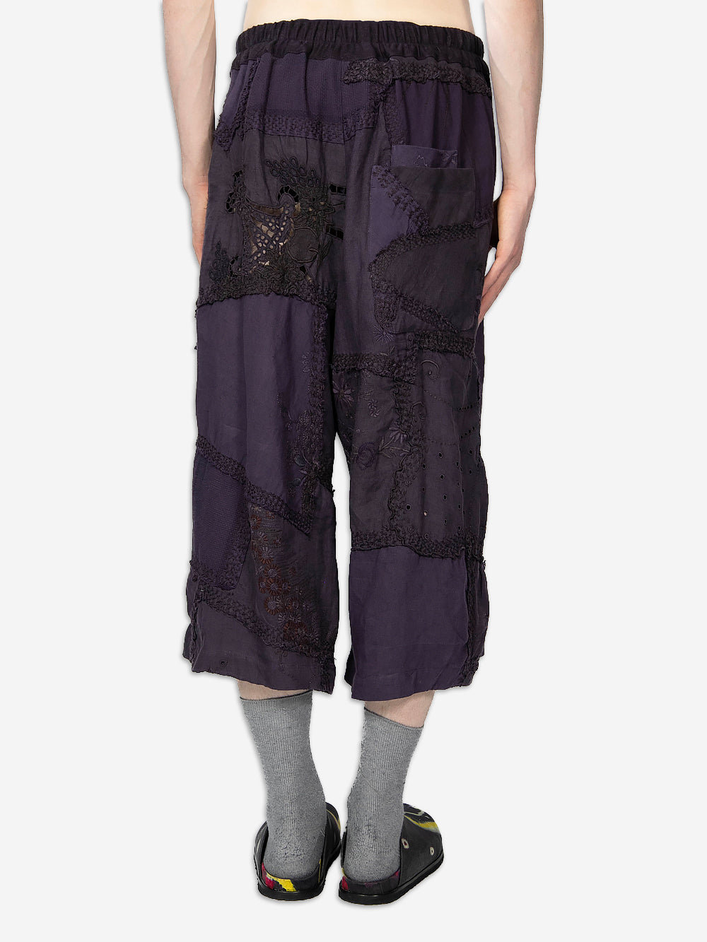 1920s Embroidered Re-Patch Long Bermudas