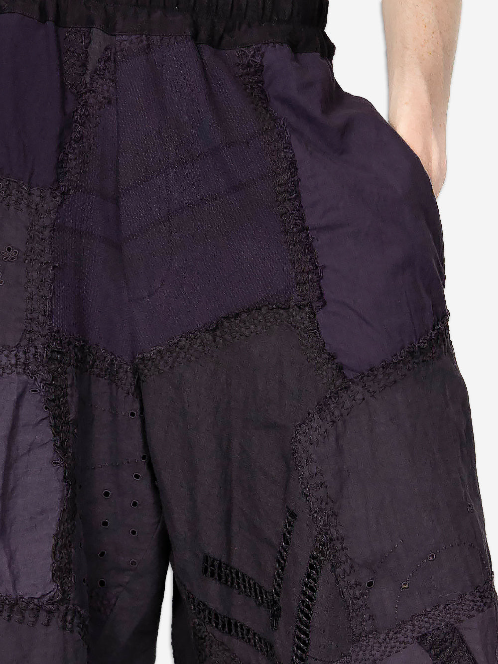 1920s Embroidered Re-Patch Long Bermudas