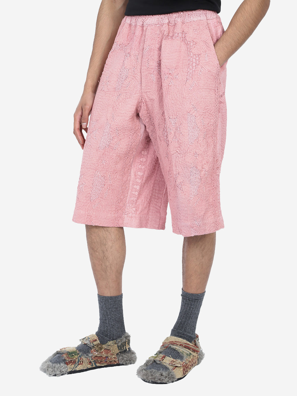 Venetian Backed Lace Bermudas