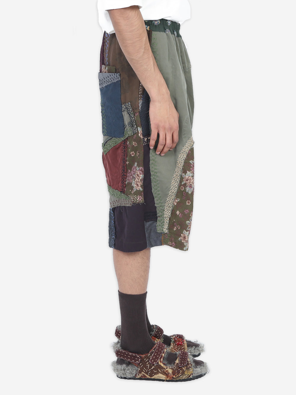 Vintage Military Canvas Bermuda Shorts