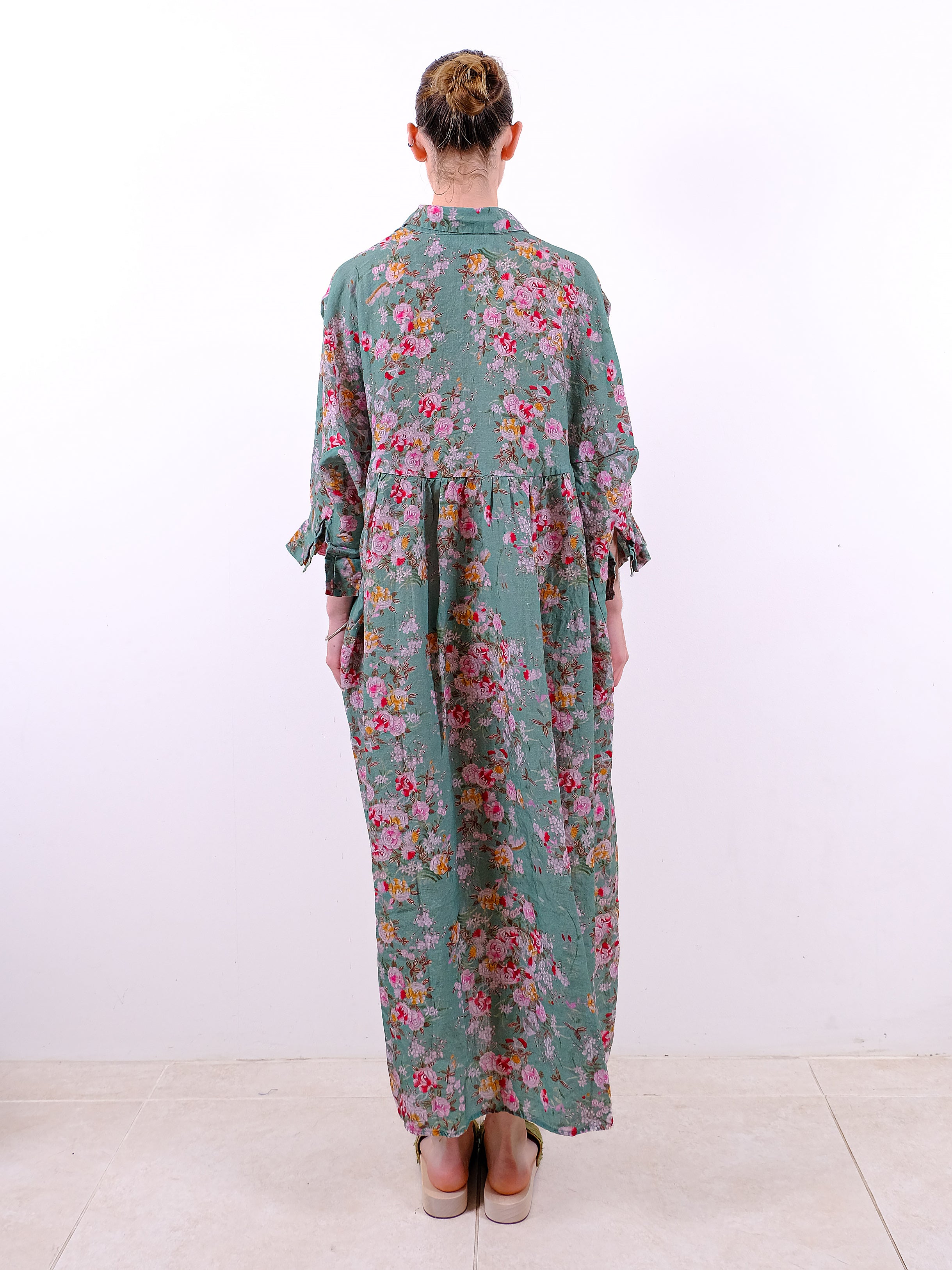 Vintage Linen Bibi Dress