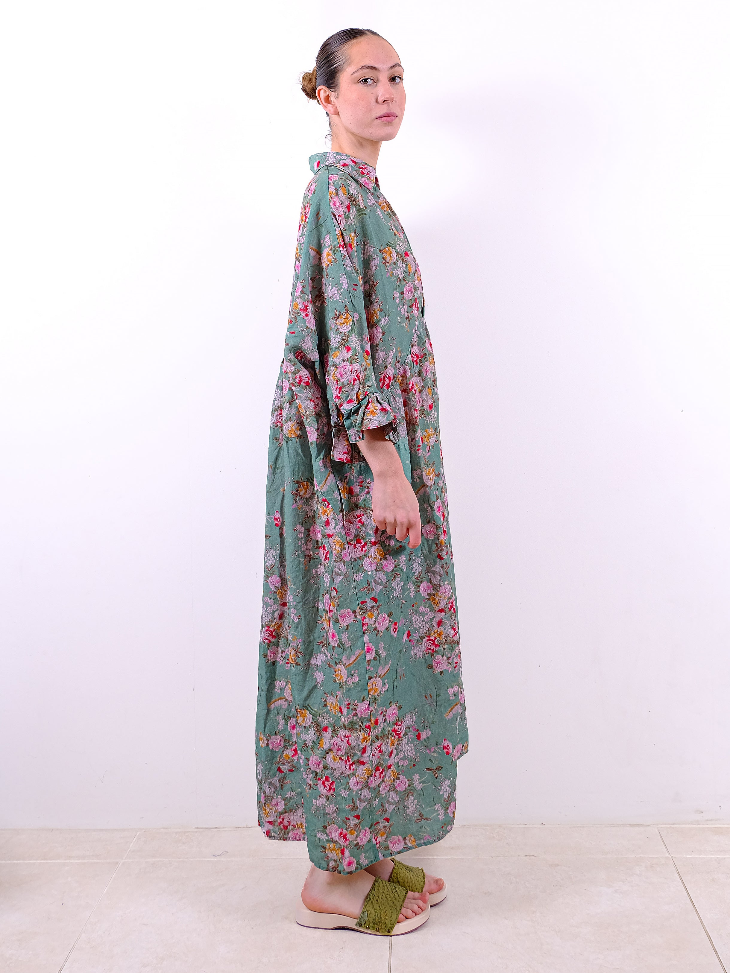 Vintage Linen Bibi Dress